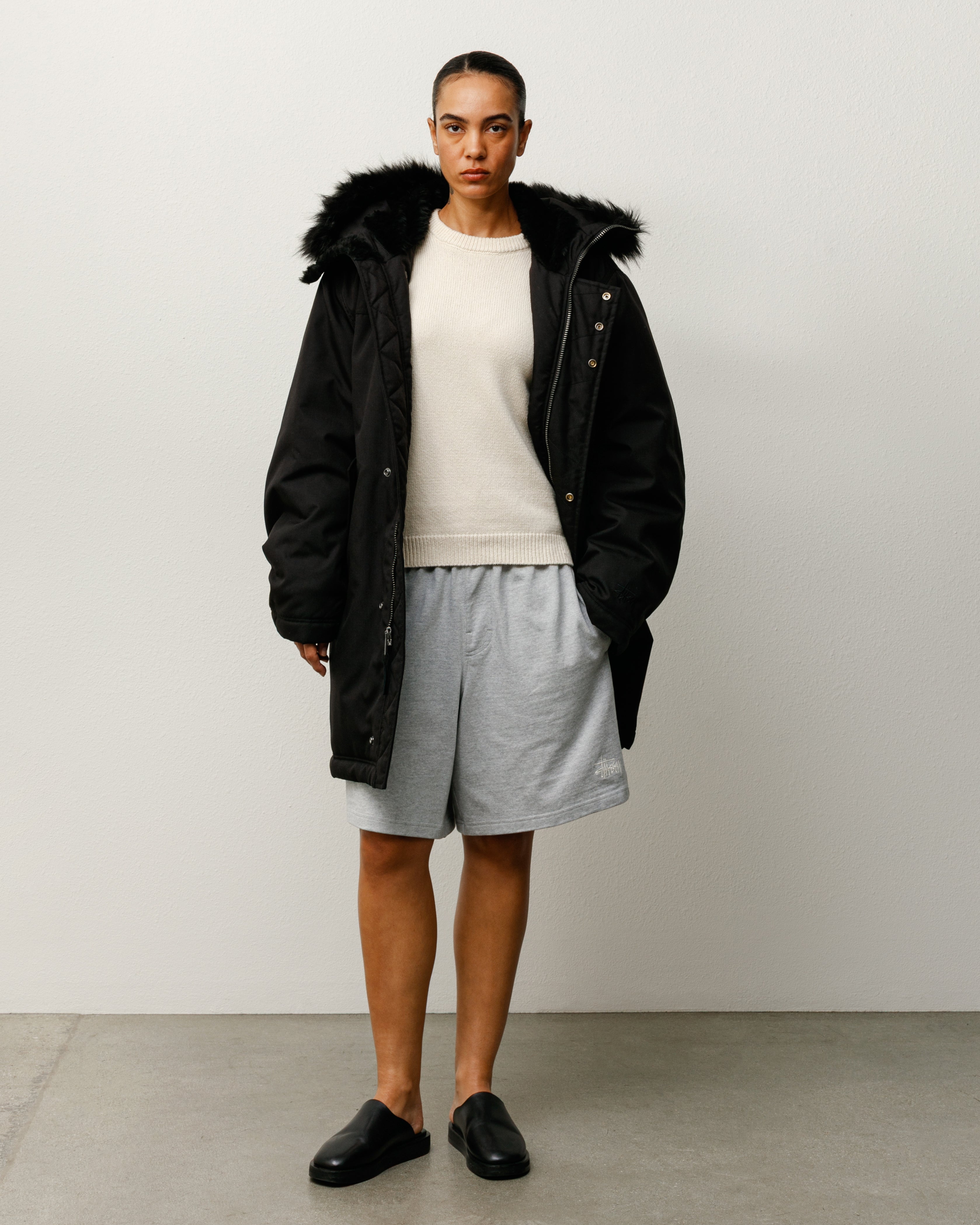 Jersey Short - Grey Heather | Shorts & Trunks | Stüssy Canada