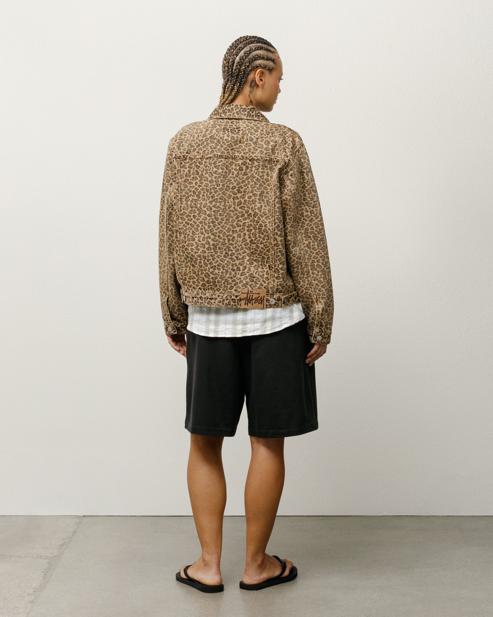 Jersey Short Mens Regular In Black