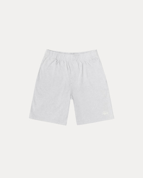 Jersey Short Mens Regular In Grey Heather