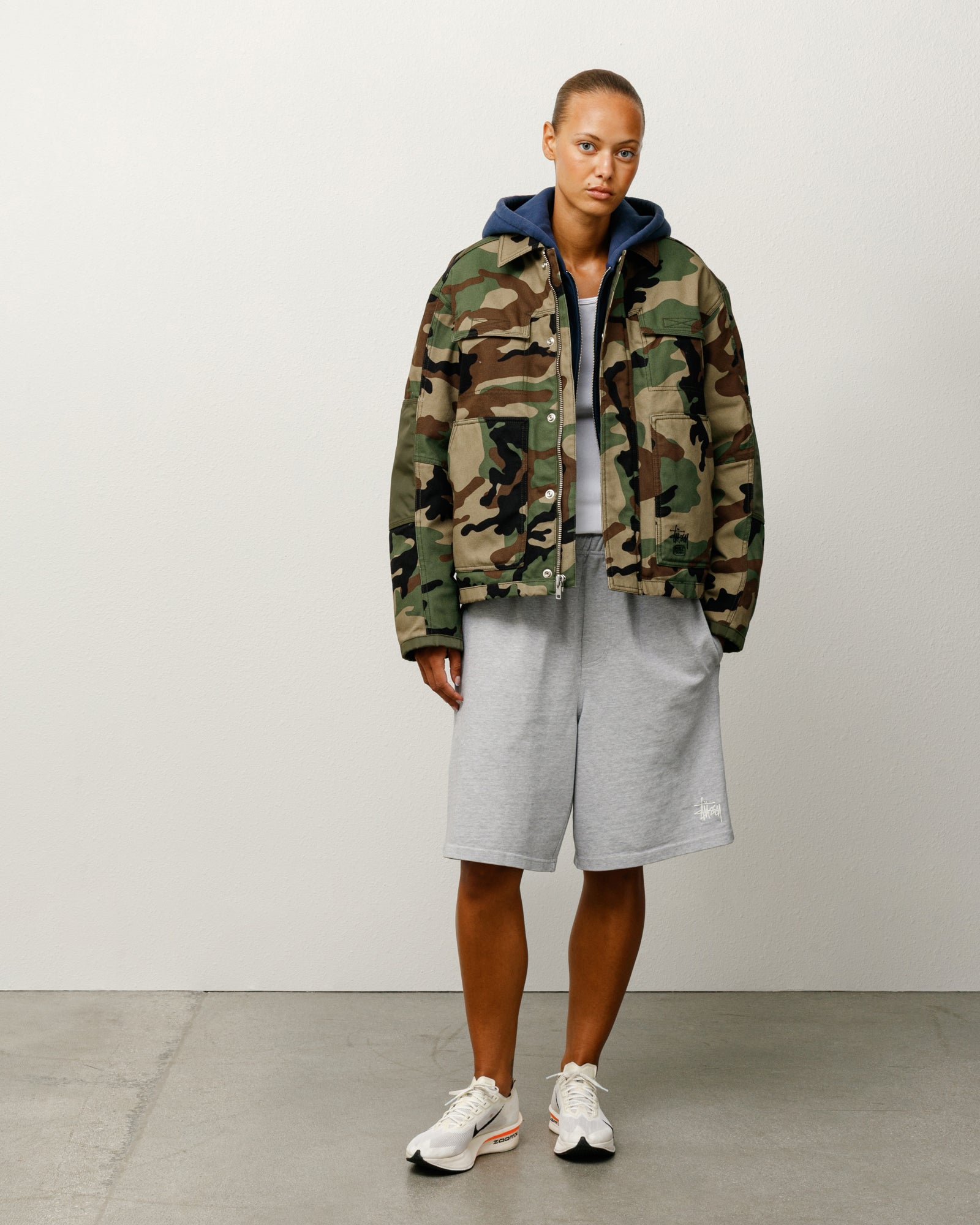 Jersey Short – Grey Heather | Bottoms | Stüssy Canada