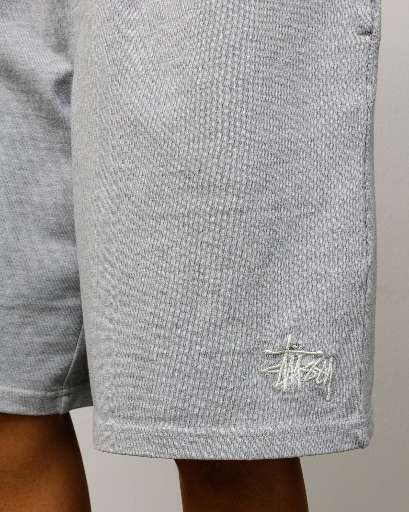 Jersey Short – Grey Heather | Bottoms | Stüssy Canada