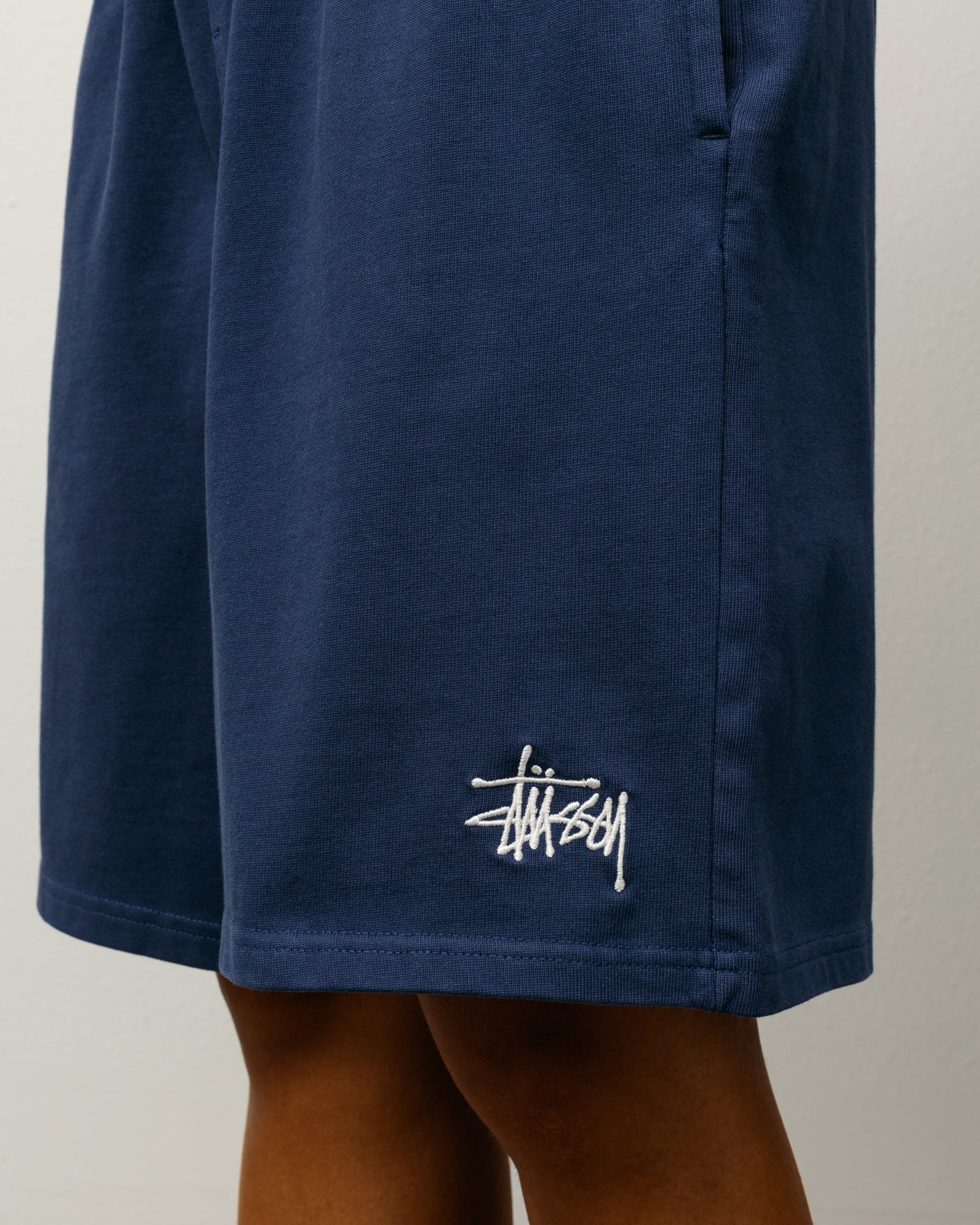 Jersey Short – Navy | Bottoms | Stüssy Canada