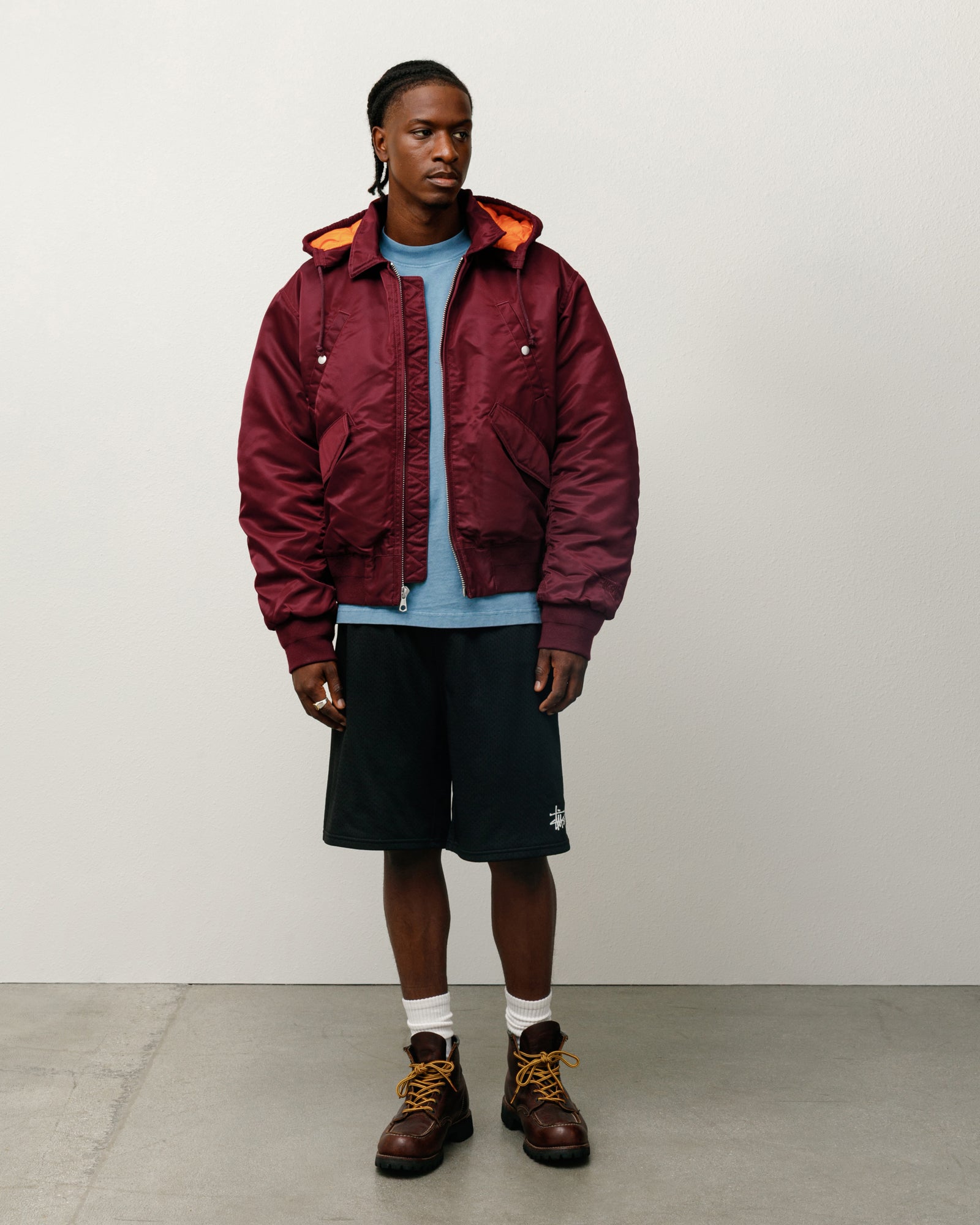 Mesh Short Basic Mens Regular In Black