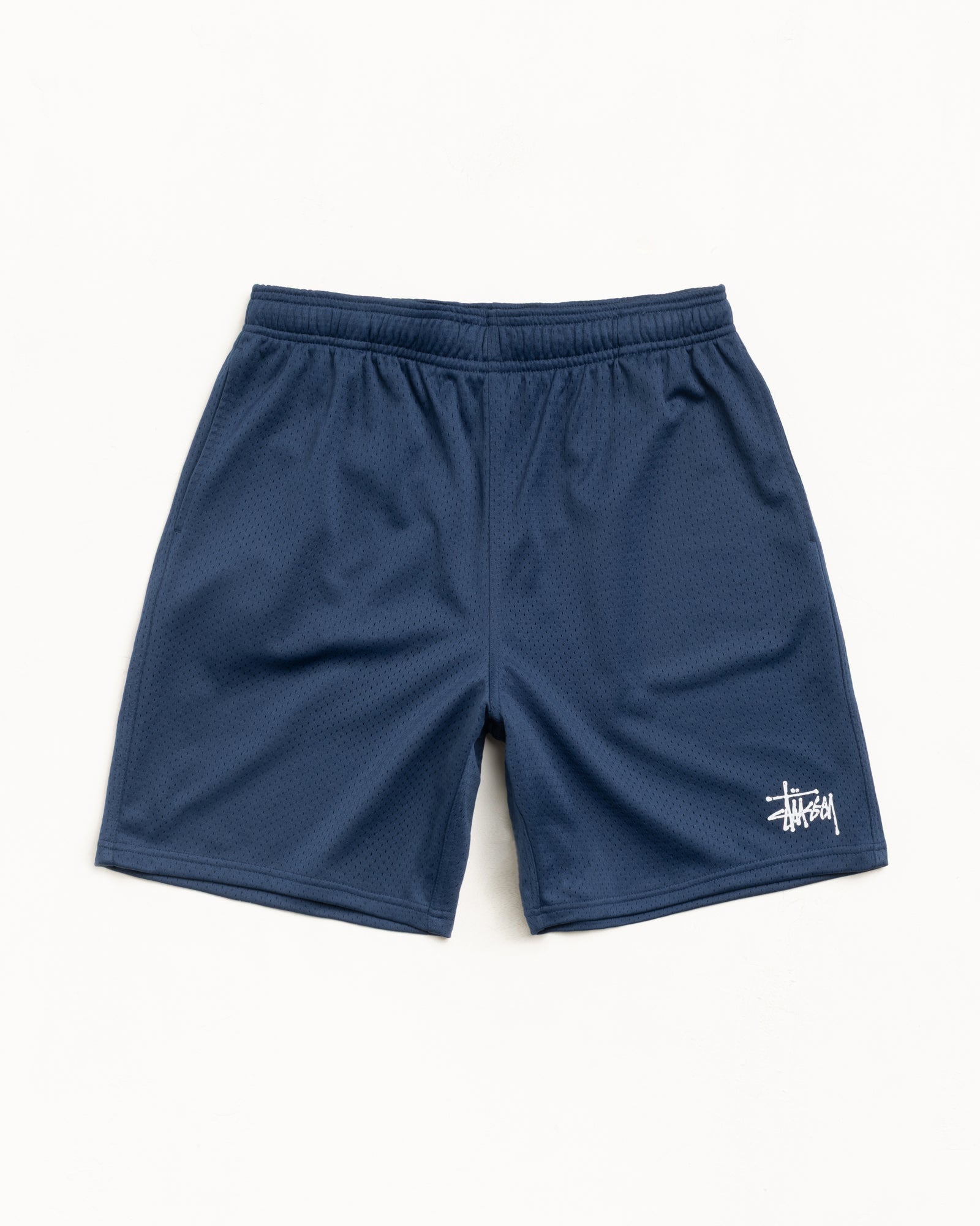 Stussy メッシュ ショートパンツ ネイビー L Basic Mesh Short - Navy | Shorts & Trunks | Stüssy Canada