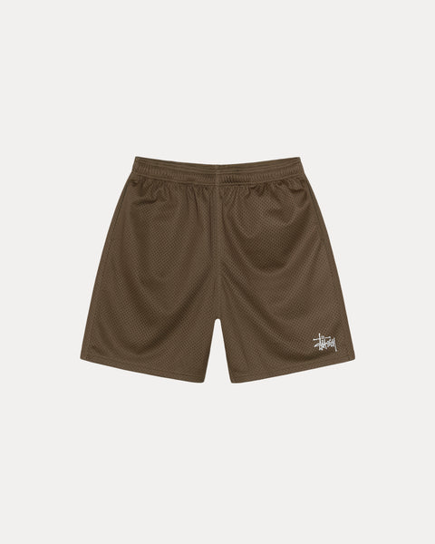 Mesh Short Basic Mens Regular In Olive