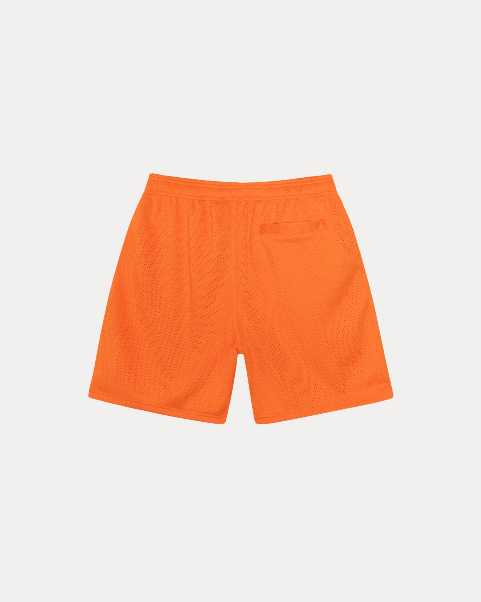 Mesh Short Basic Mens Regular In Orange