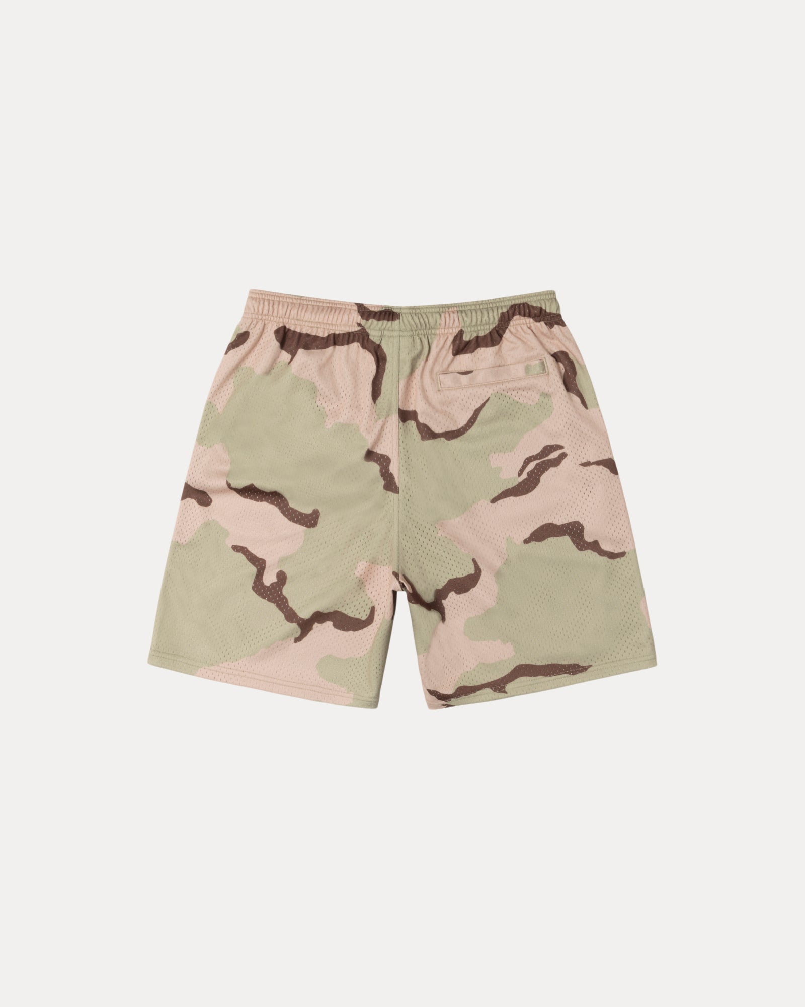 Mesh Short Basic Mens Regular In Sand Camo