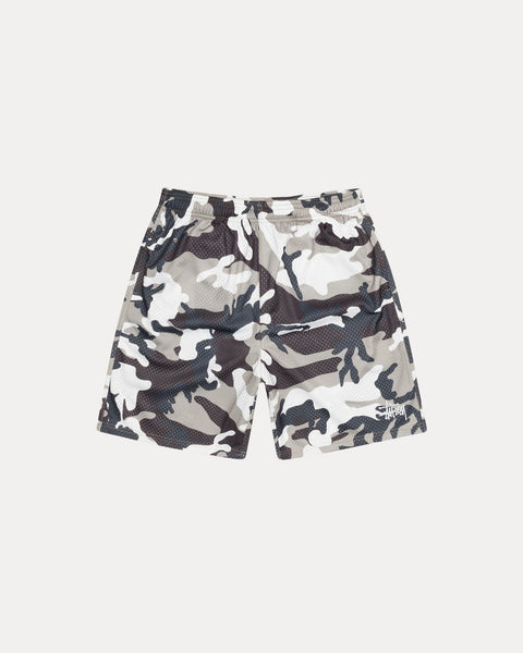 Mesh Short Basic Mens Regular In Snow Camo