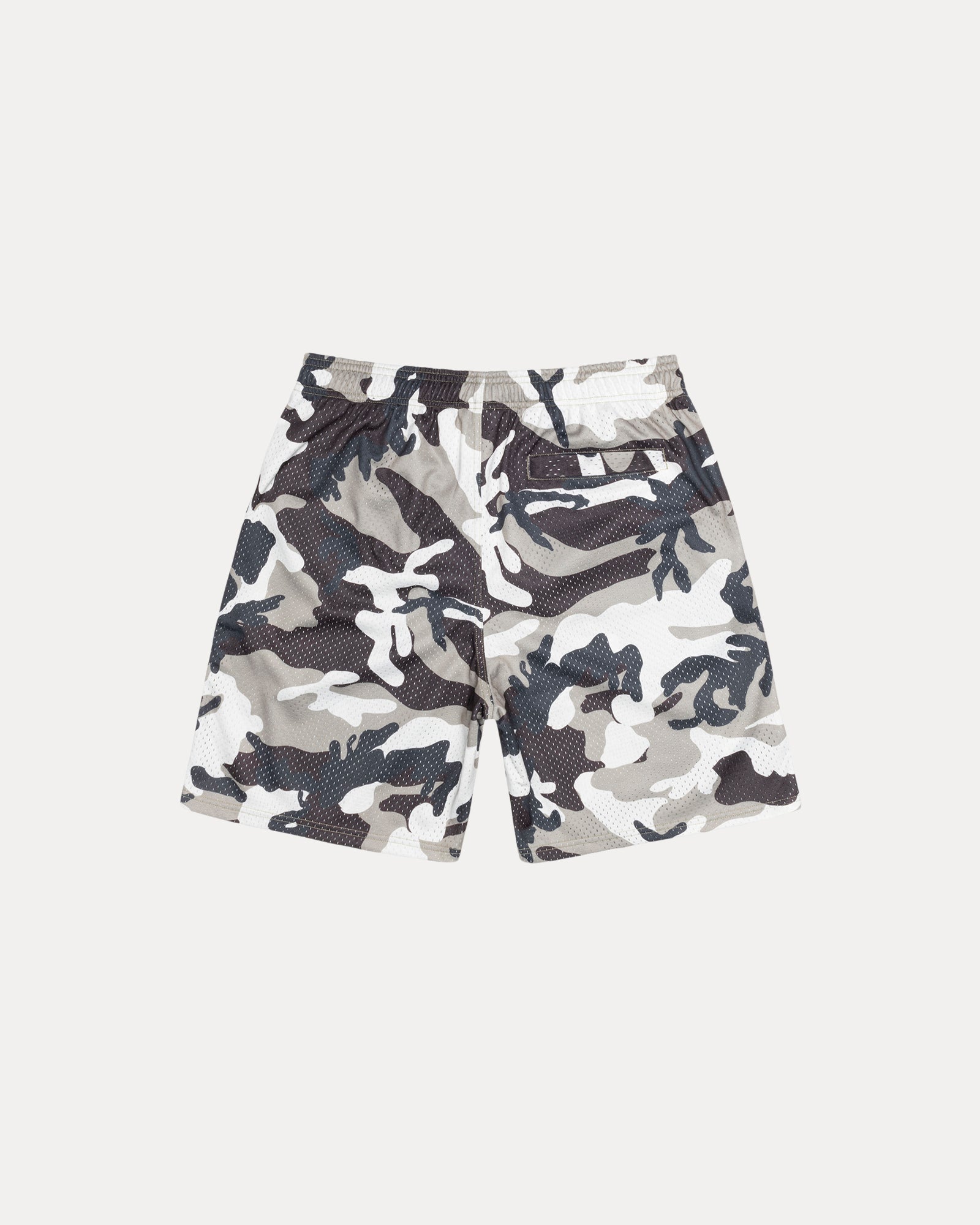 Mesh Short Basic Mens Regular In Snow Camo