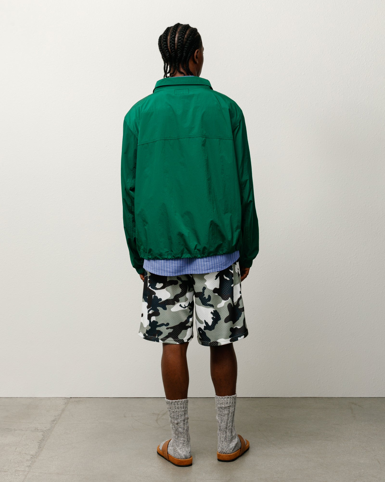 Mesh Short Basic Mens Regular In Snow Camo