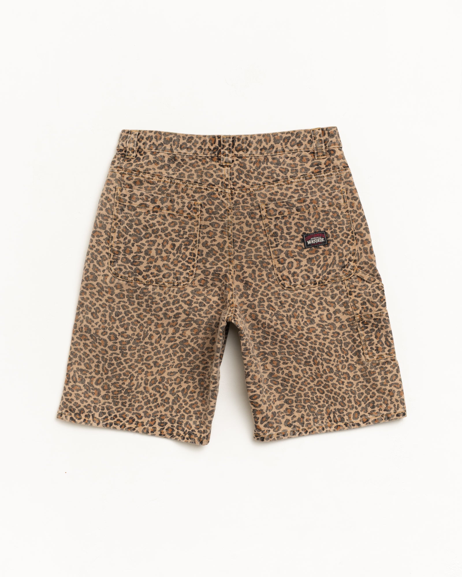 Denim Work Short – Leopard | Shorts | Stüssy Canada