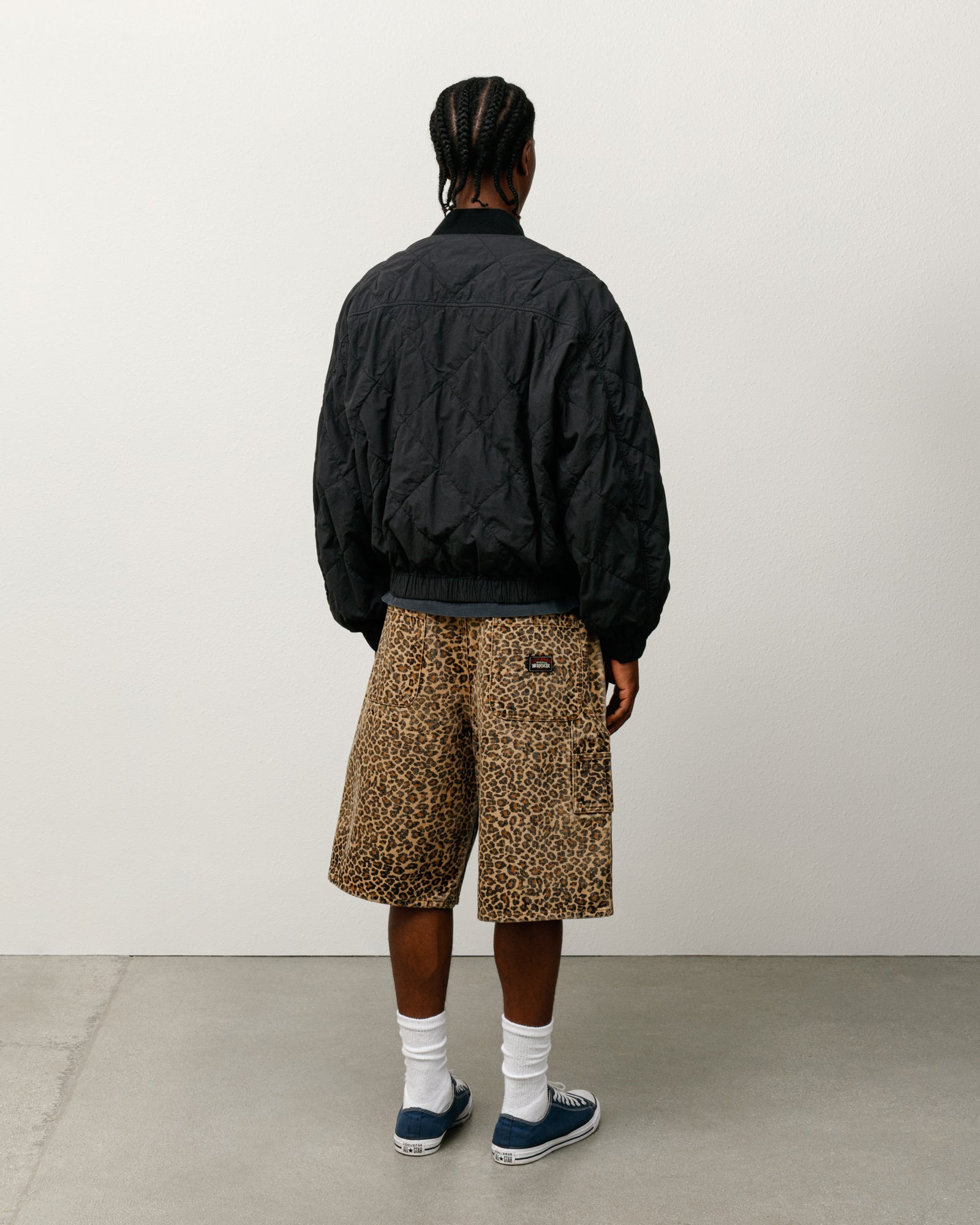 Denim Work Short – Leopard | Shorts | Stüssy Canada