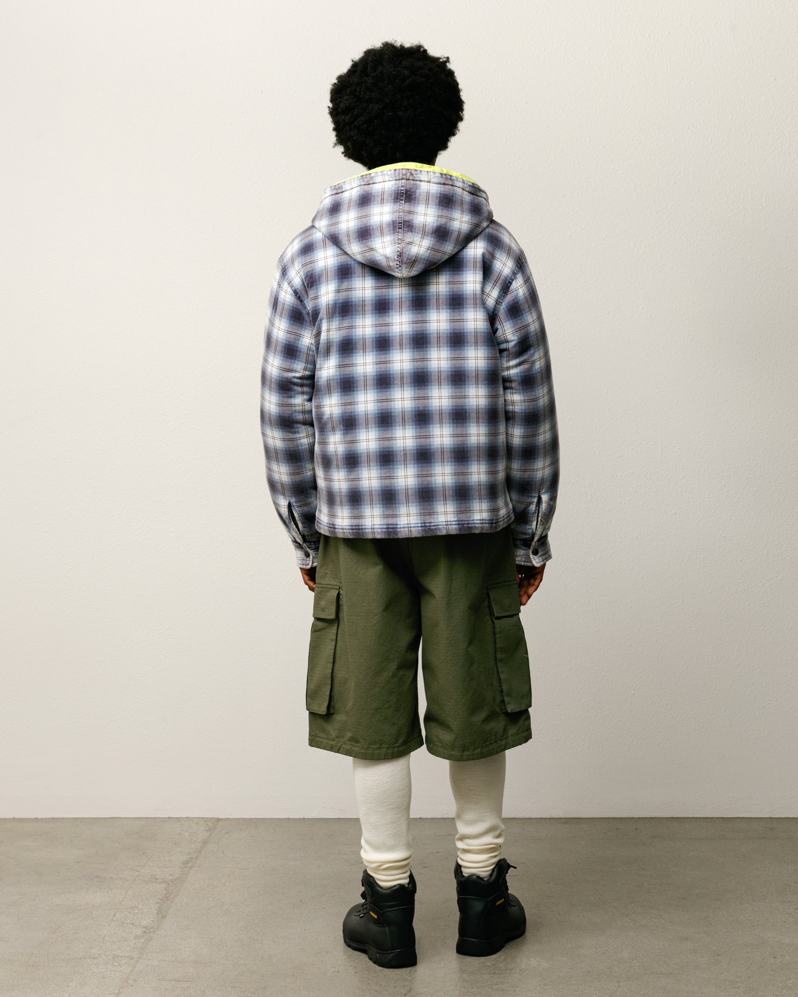 Cargo Short Ripstop Mens Regular In Olive Green