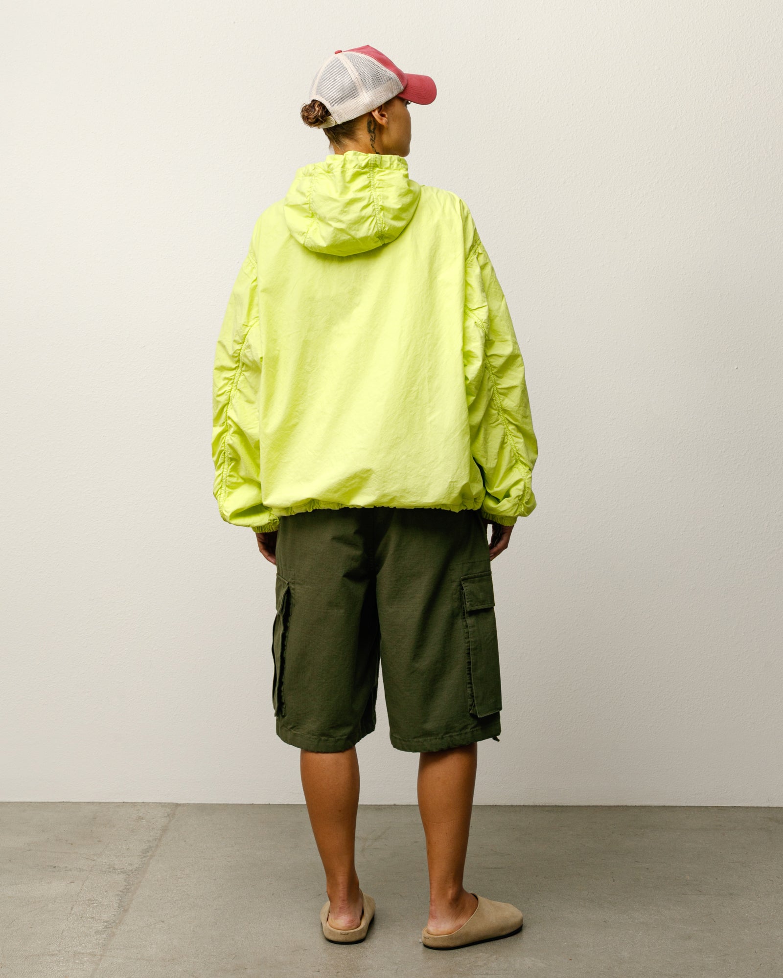 Cargo Short Ripstop Mens Regular In Olive Green