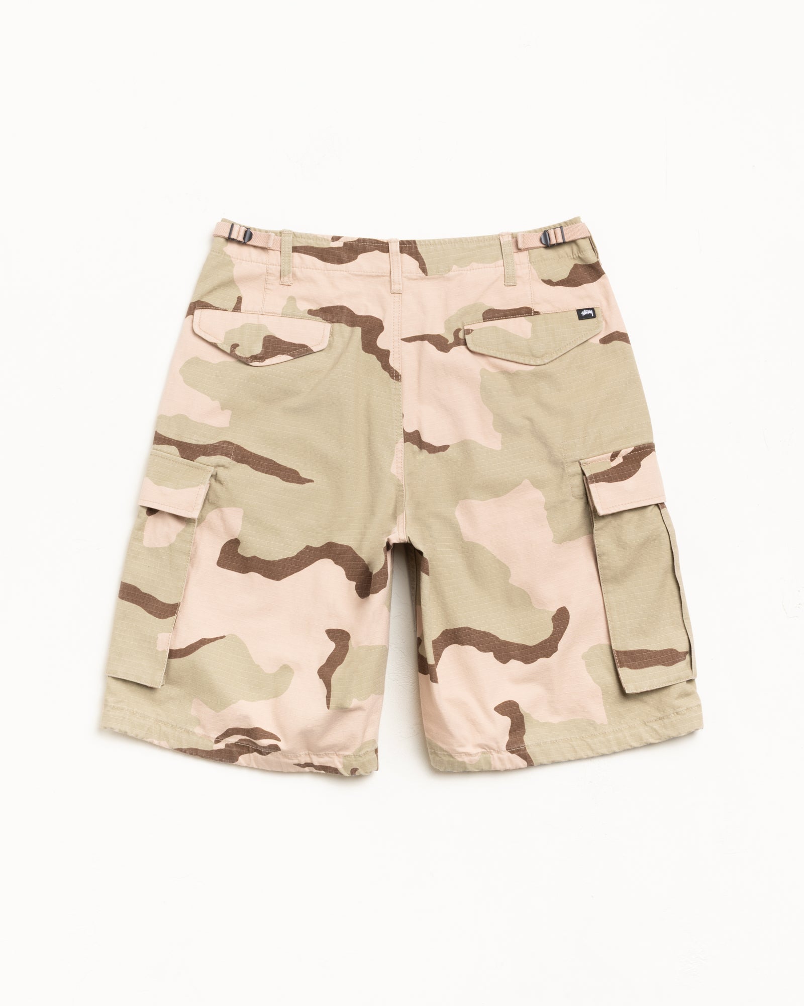 Cargo Short Ripstop Mens Regular In Sand Camo