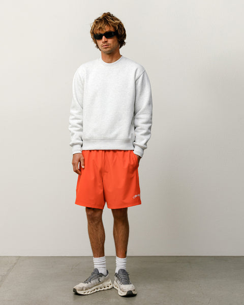 Sport Short Mens Regular In Red Orange