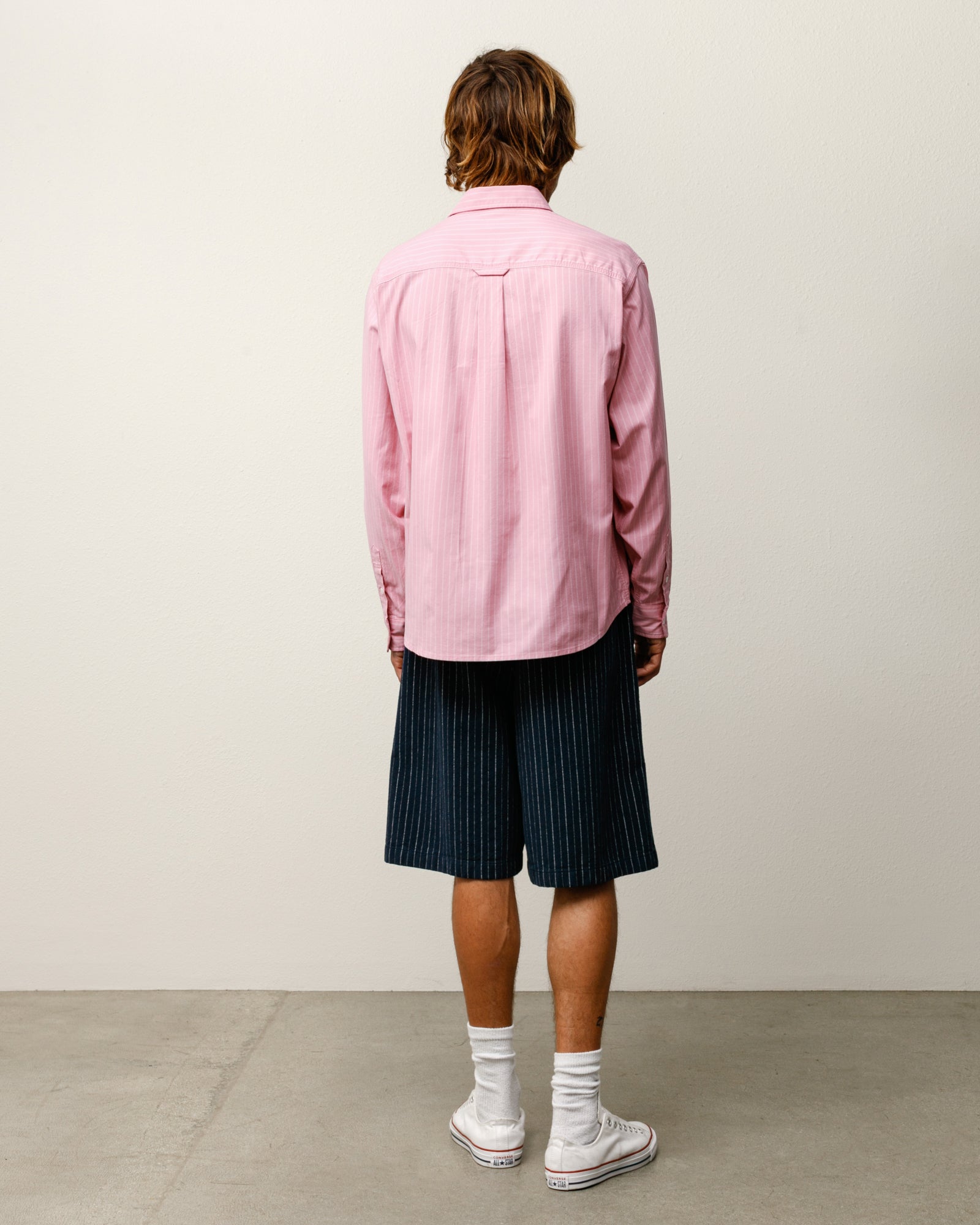 Baggy Beach Short – Navy Stripe | Shorts & Trunks | Stüssy Canada
