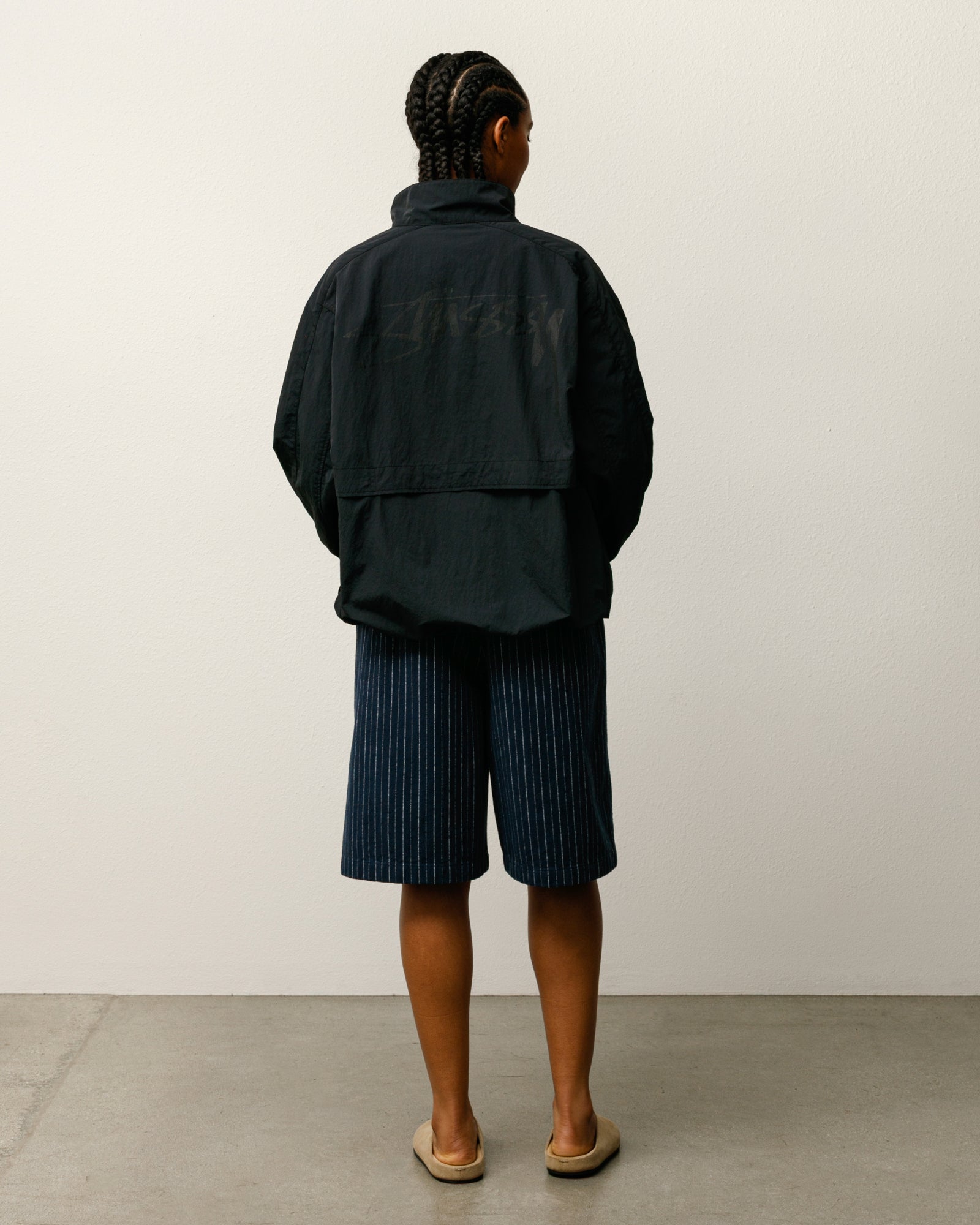 Baggy Beach Short – Navy Stripe | Shorts & Trunks | Stüssy Canada