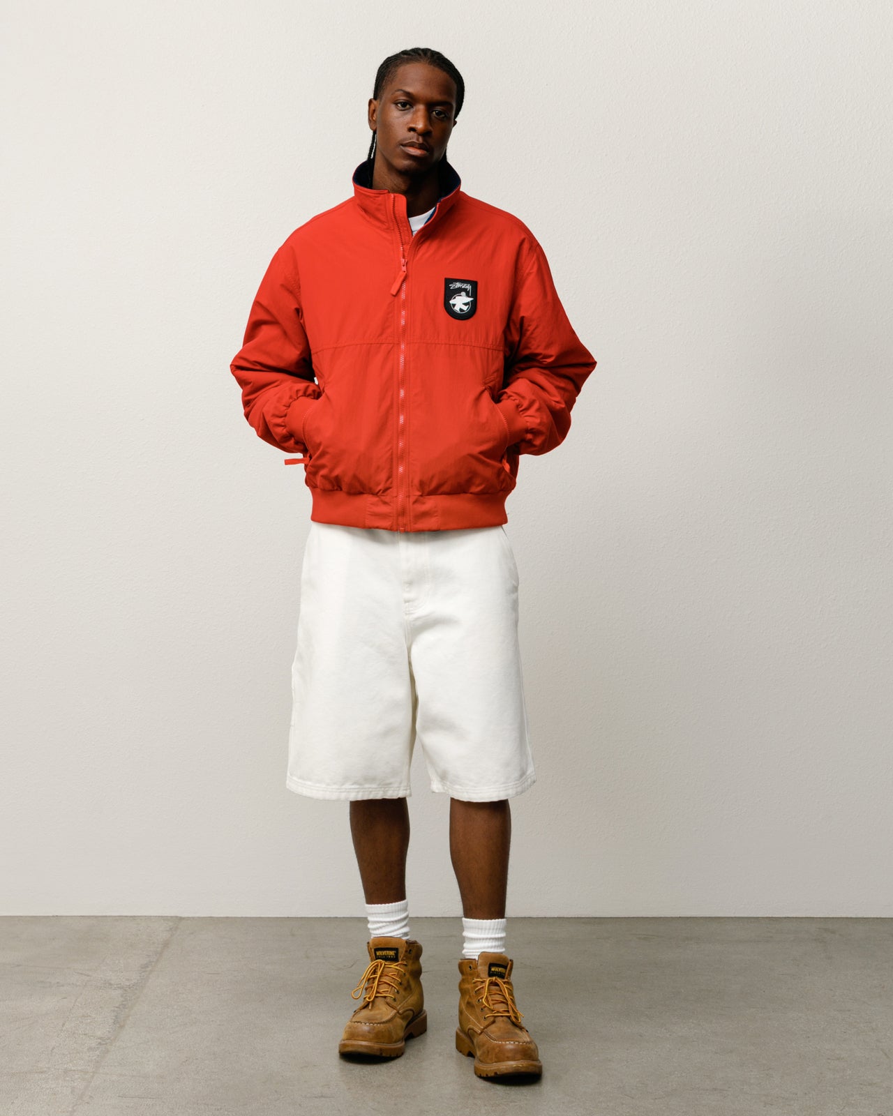 Work Short Canvas Mens Regular In Bone