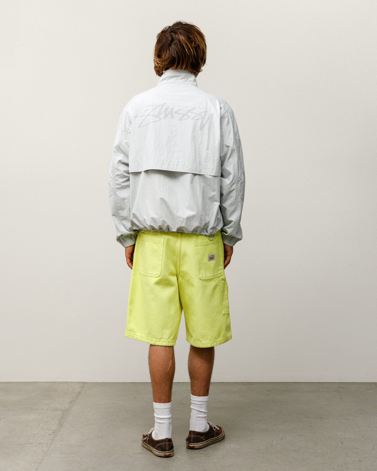 Work Short Canvas Mens Regular In Yellow
