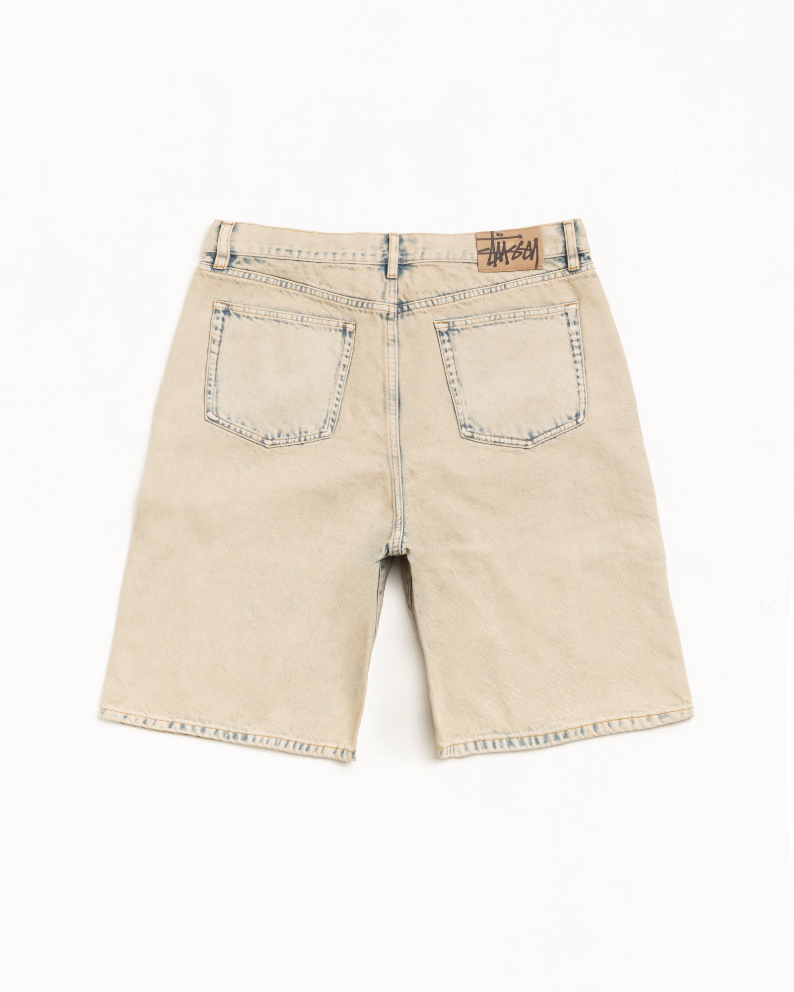 Big Ol' Short Denim – Resin Wash Khaki | Pants | Stüssy Canada