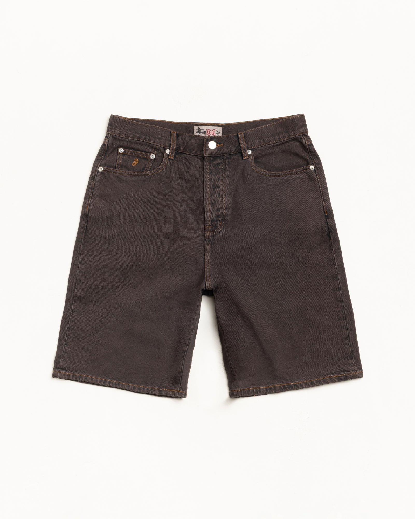 Big Ol' Short Denim – Resin Wash Brown | Pants | Stüssy Canada