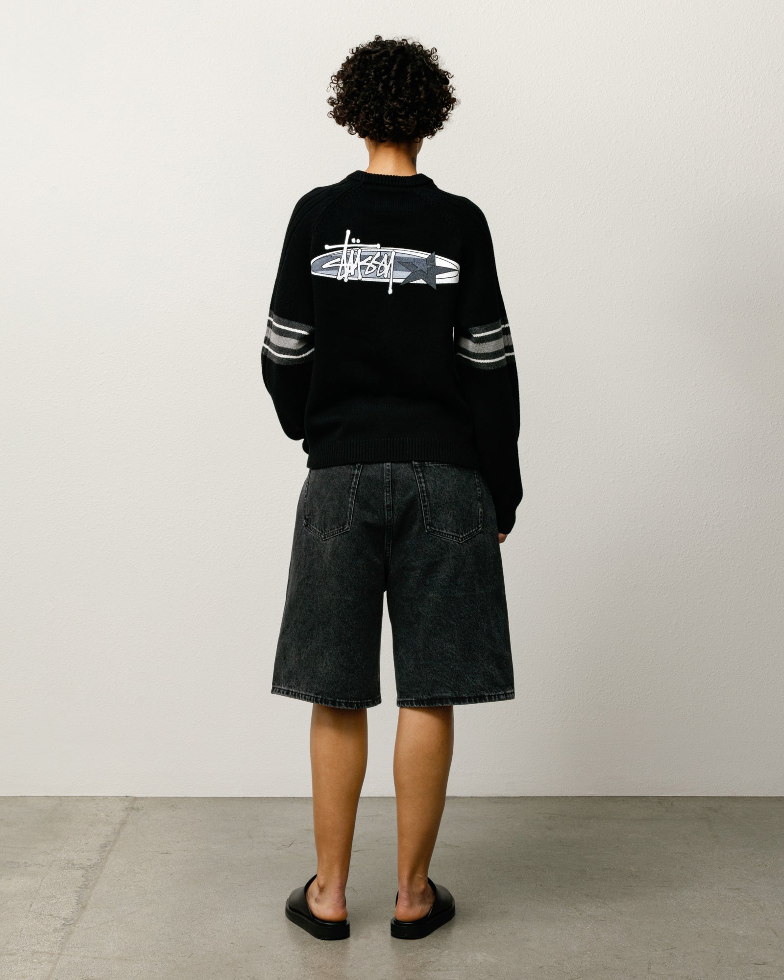 Big Ol' Short Denim – Vintage Black | Pants | Stüssy Canada