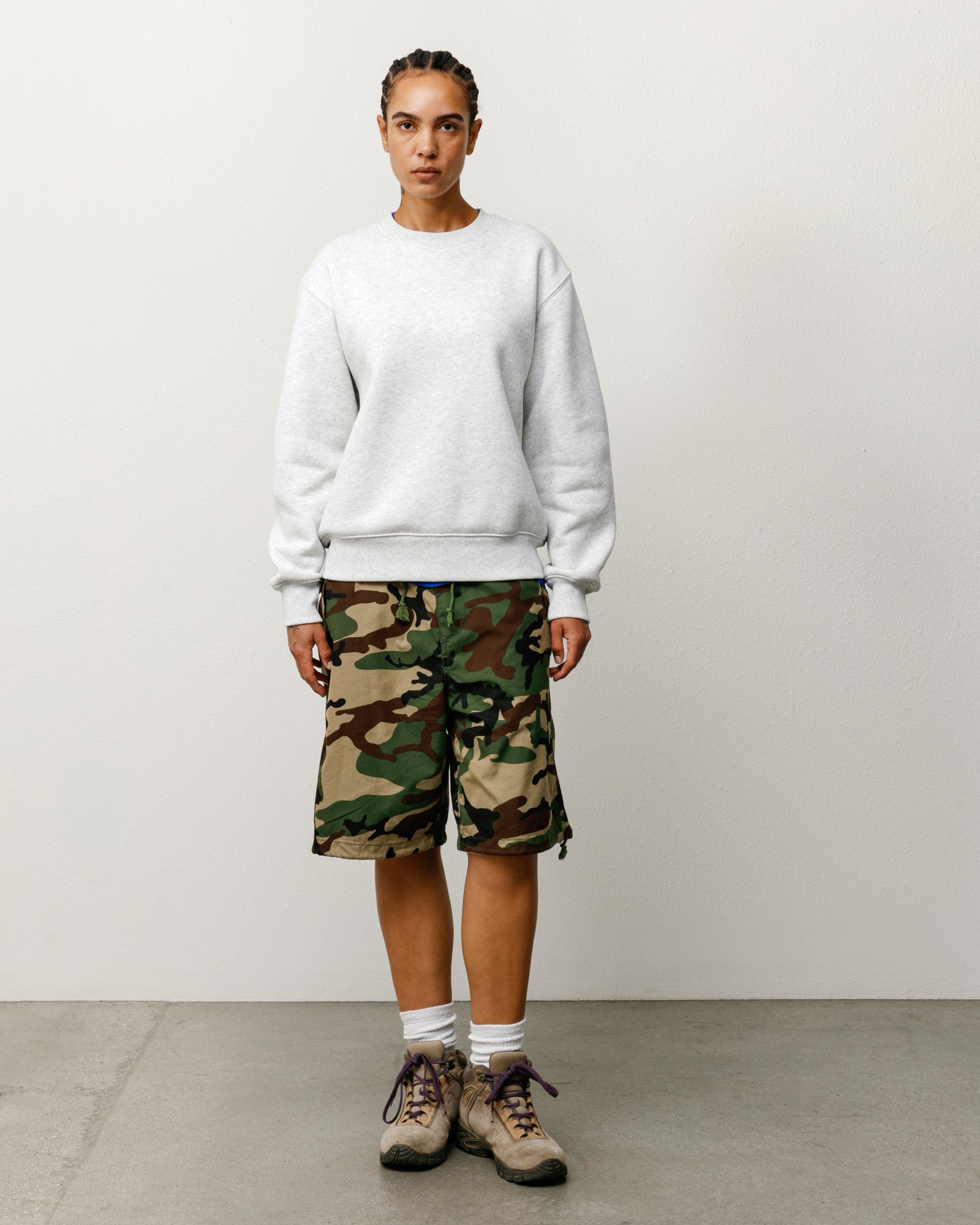 Surplus Short Unisex Regular Fit In Woodland Camo Print
