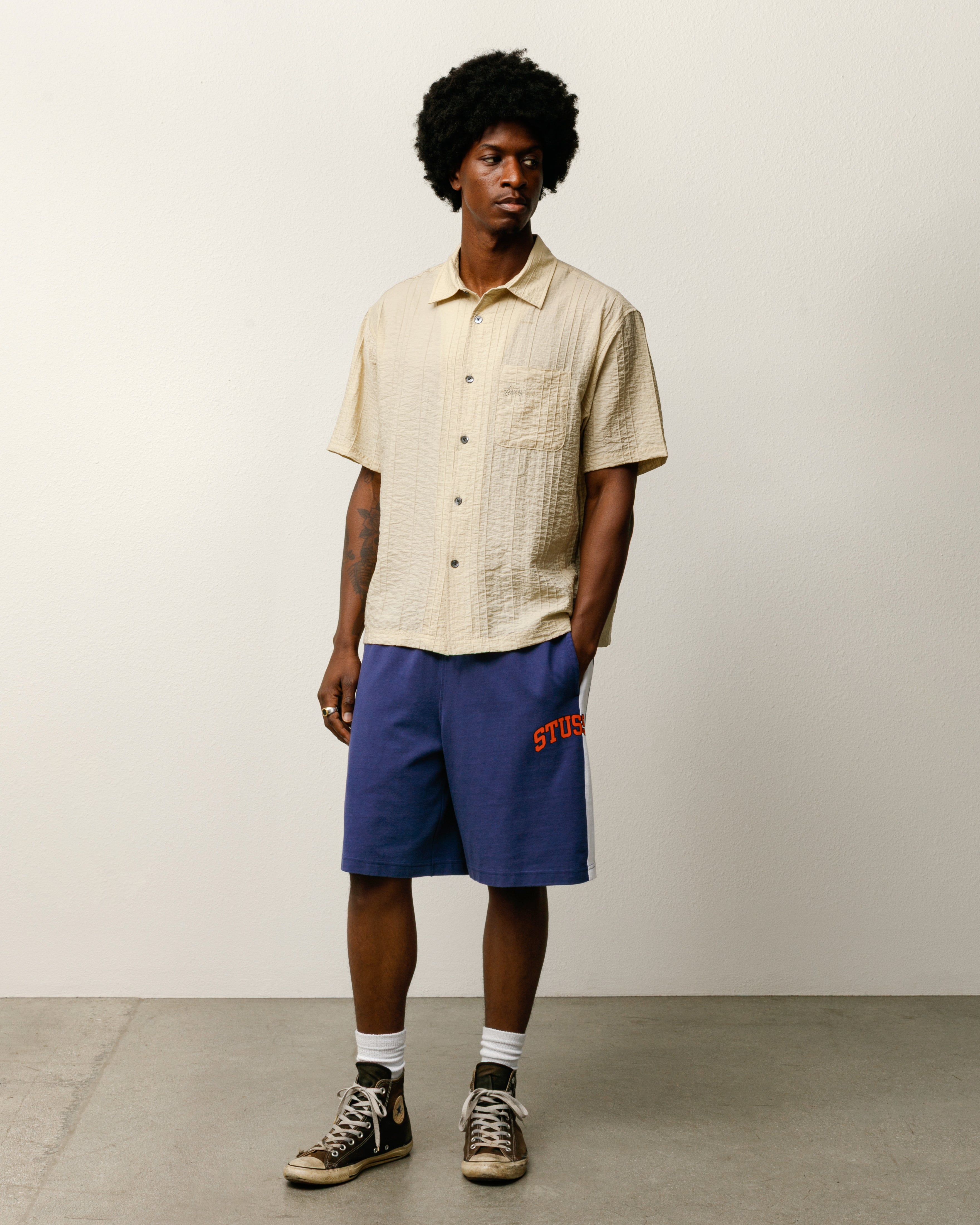 Stripe Jersey Short – Blue | Shorts & Trunks | Stüssy Canada