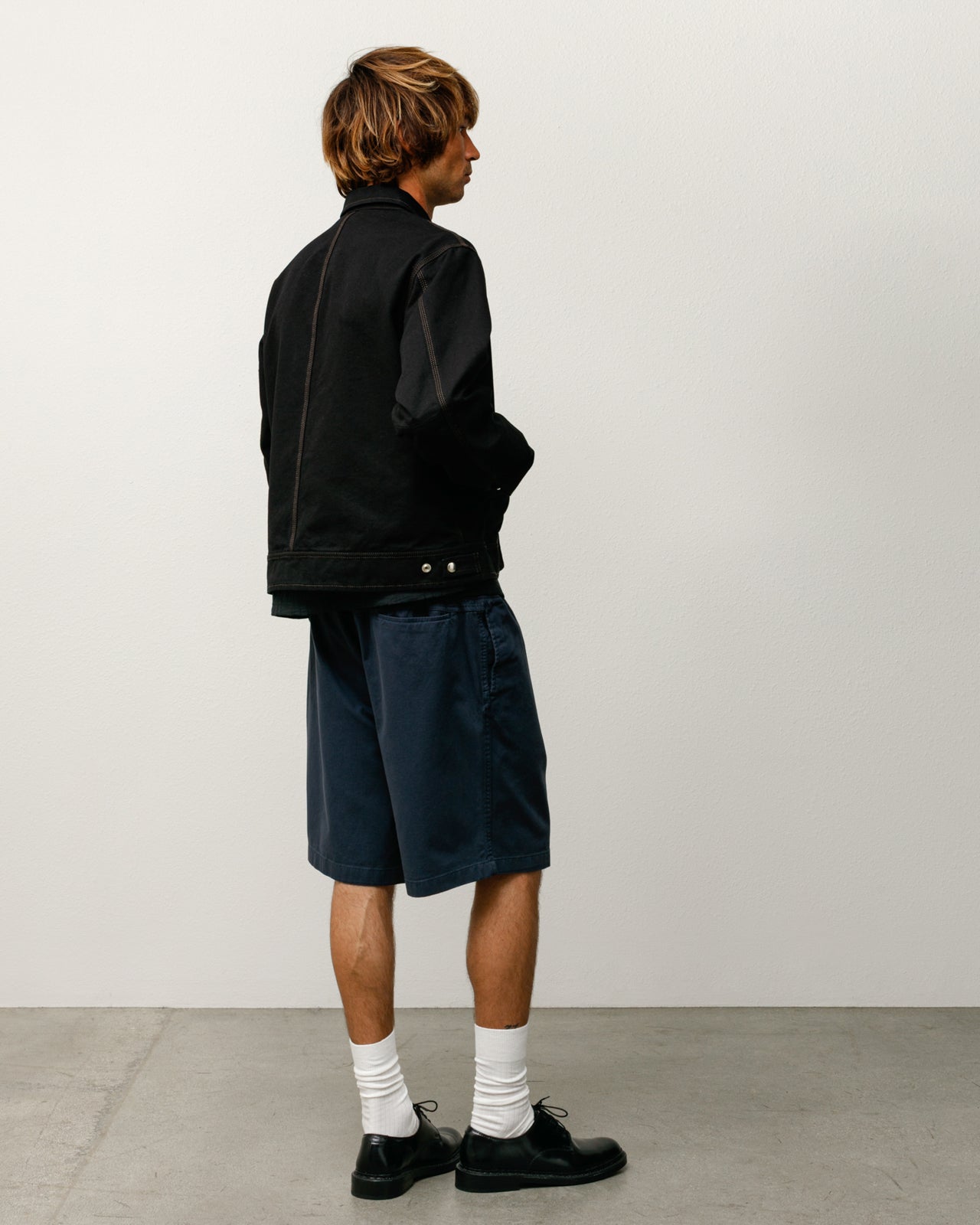 Beach Short Mens Regular In Navy