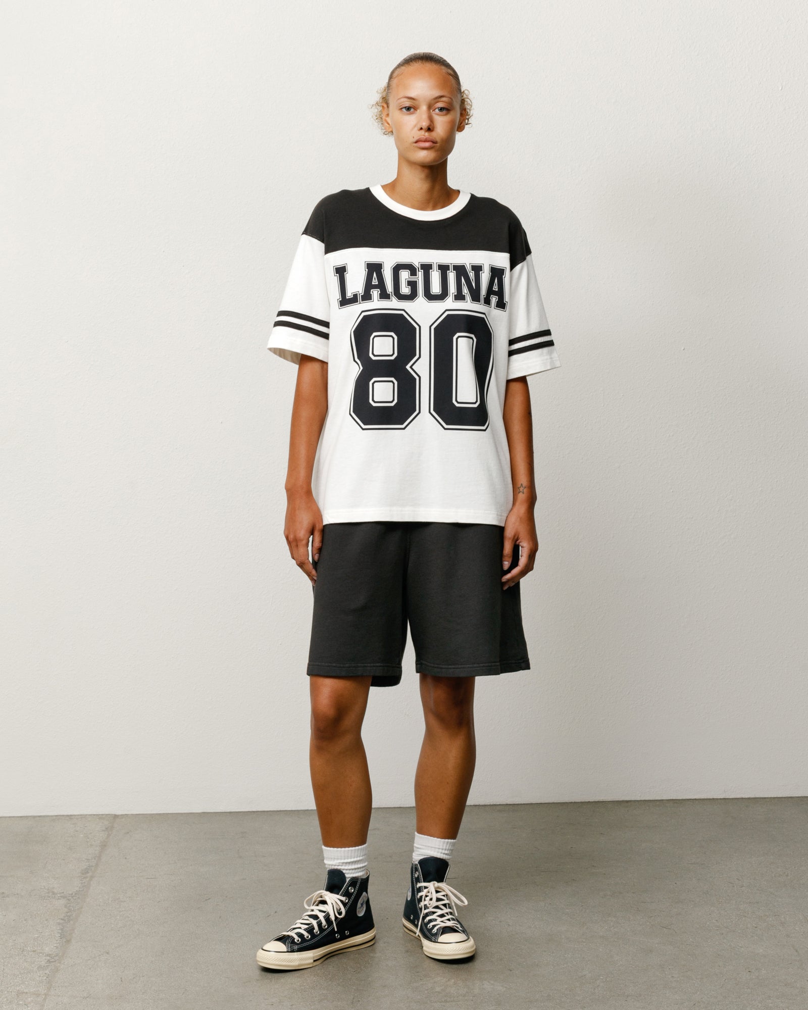 Lightweight Terry Short Unisex Regular In Black