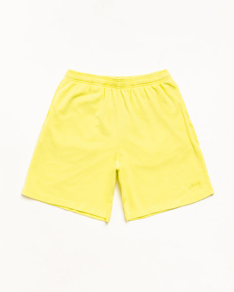Lightweight Terry Short Unisex Regular In Yellow