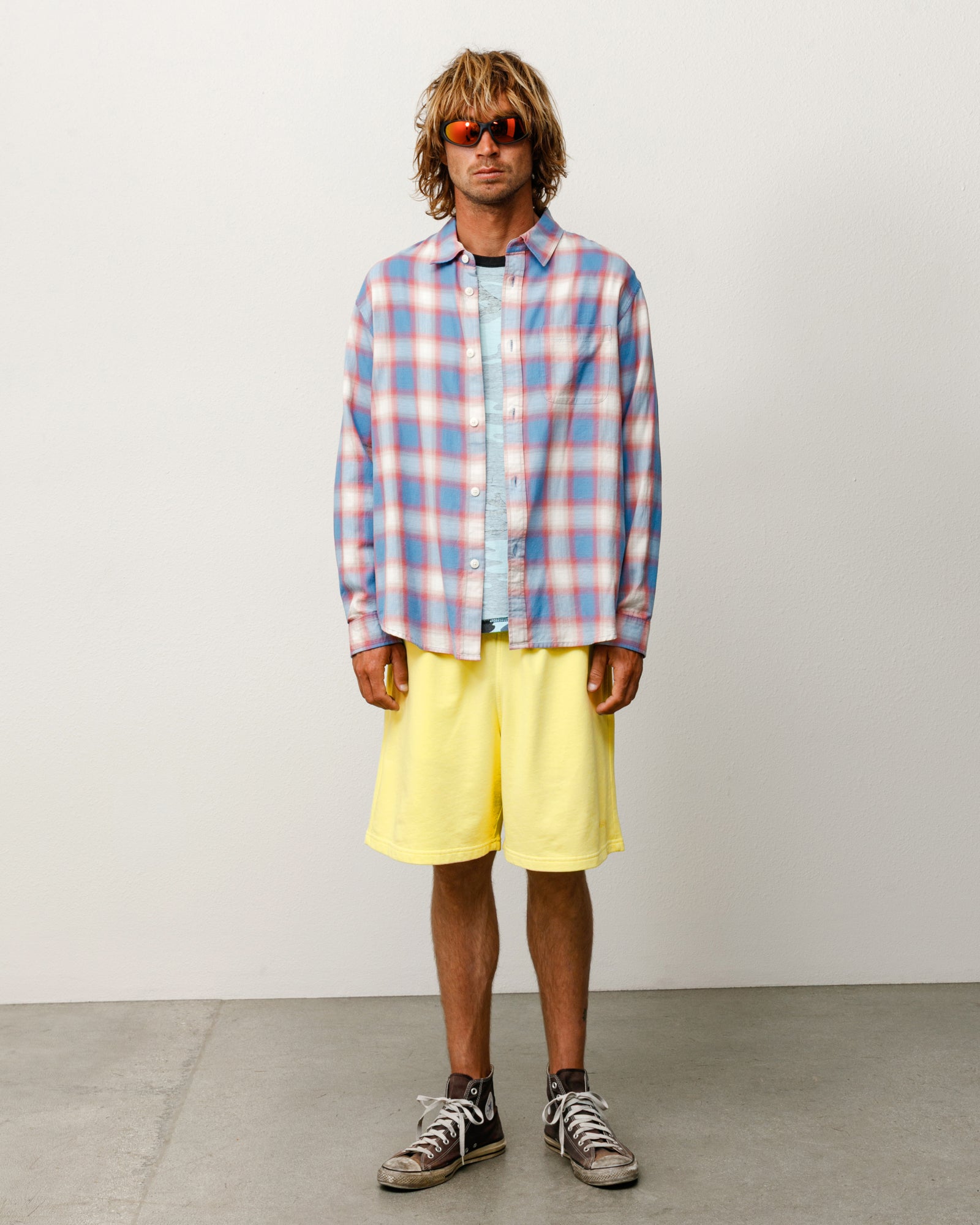 Lightweight Terry Short Unisex Regular In Yellow