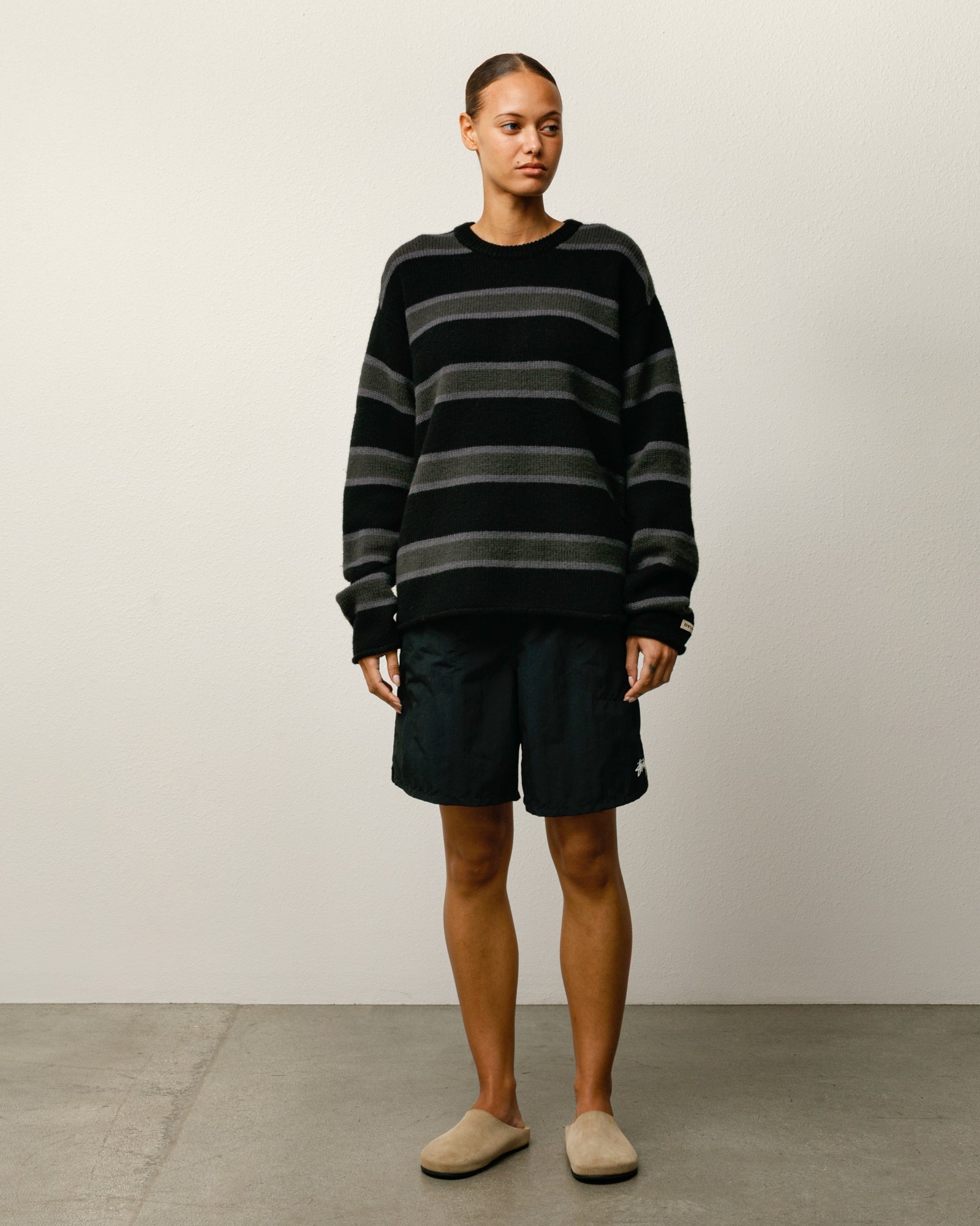 Water Short Stock Mens Regular In Black