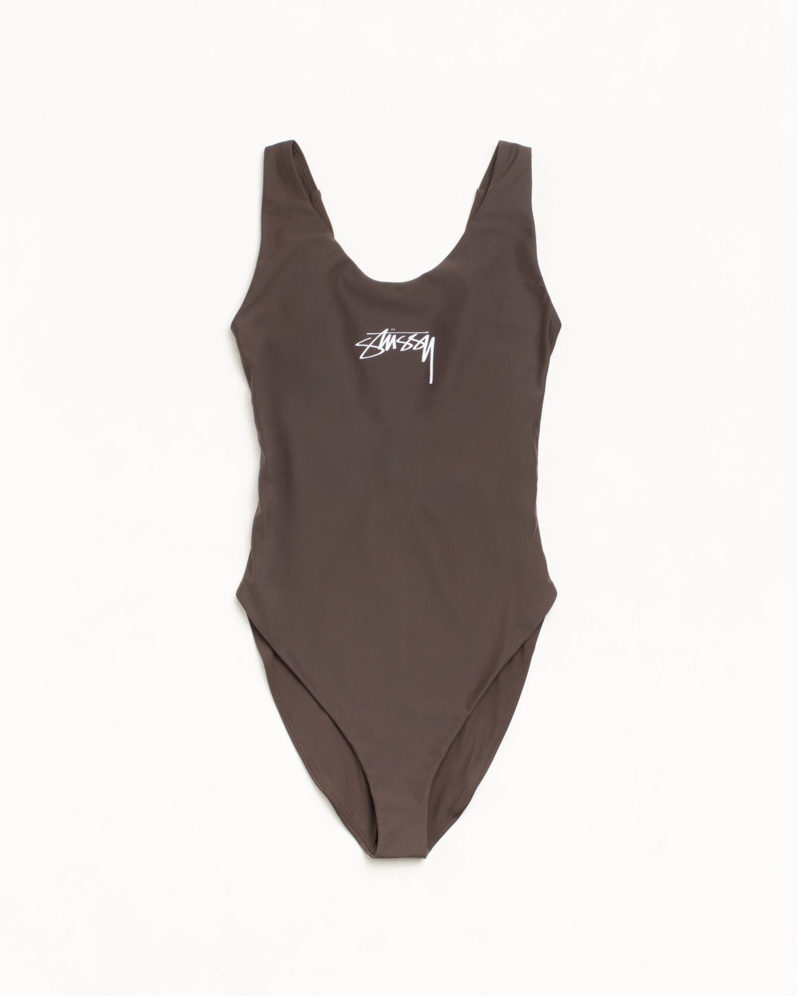 Surf Stock One Piece Swimsuit – Brown | Swimwear | Stüssy Canada