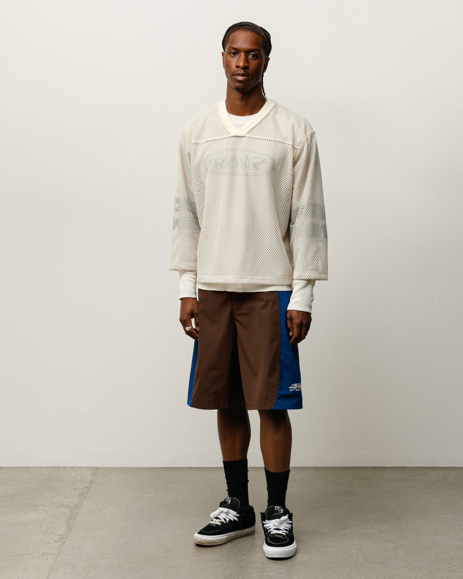 パンツ SCULPTOR Tailored Micro Shorts stripe MUSINSA公式 | SCULPTOR Tailored Micro Shorts Black Pin Stripe