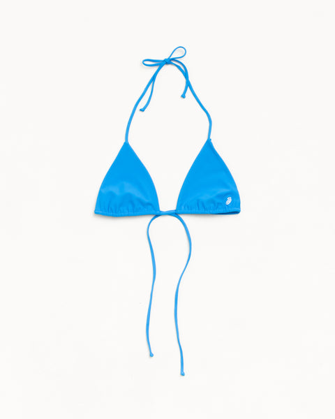 Triangle Bikini Top Womens Regular in the colour Turquoise