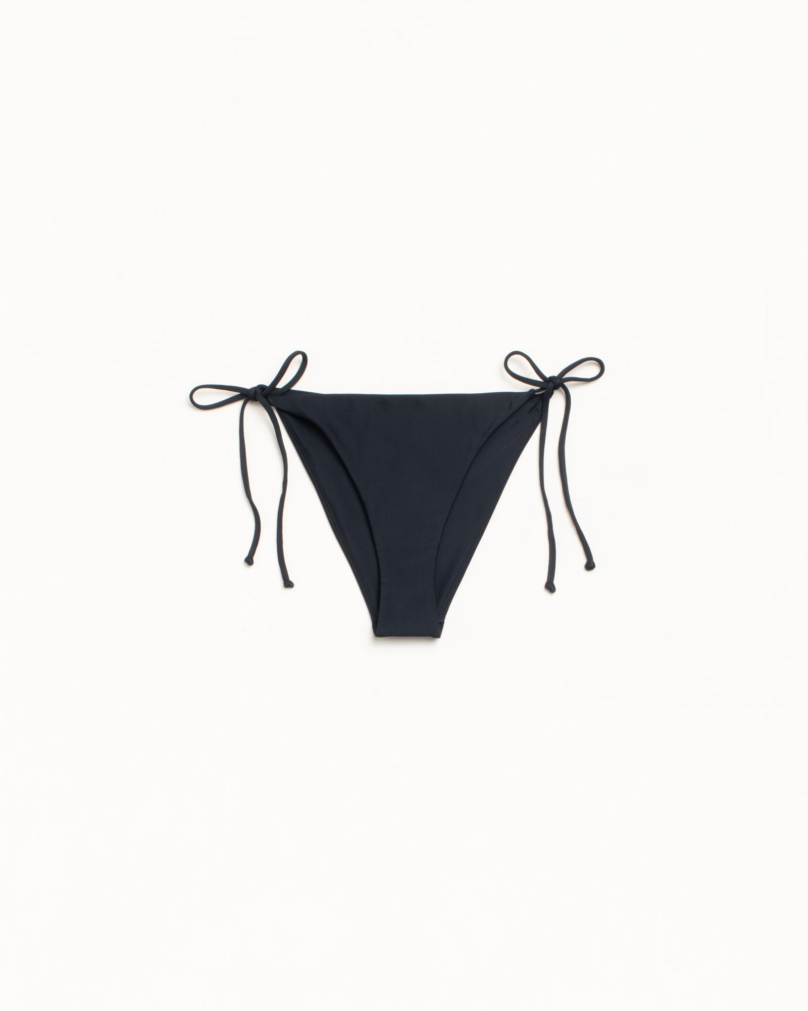 Side Tie Bikini Bottom Womens Regular In Black