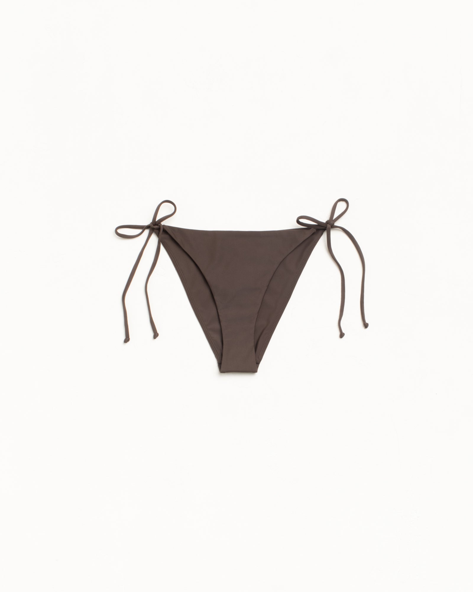 Side Tie Bikini Bottom Womens Regular In Brown