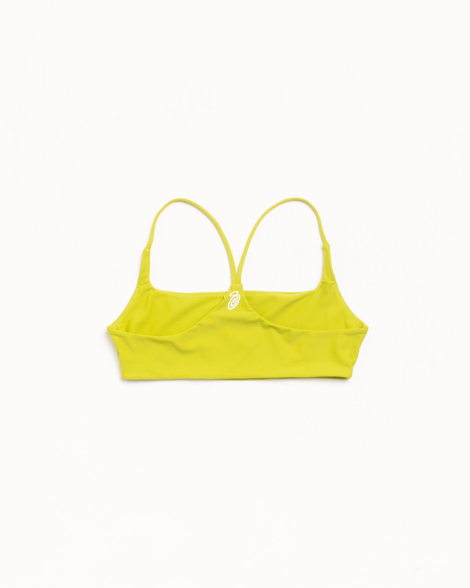 Halter Bikini Top Womens Regular in the color Yellow