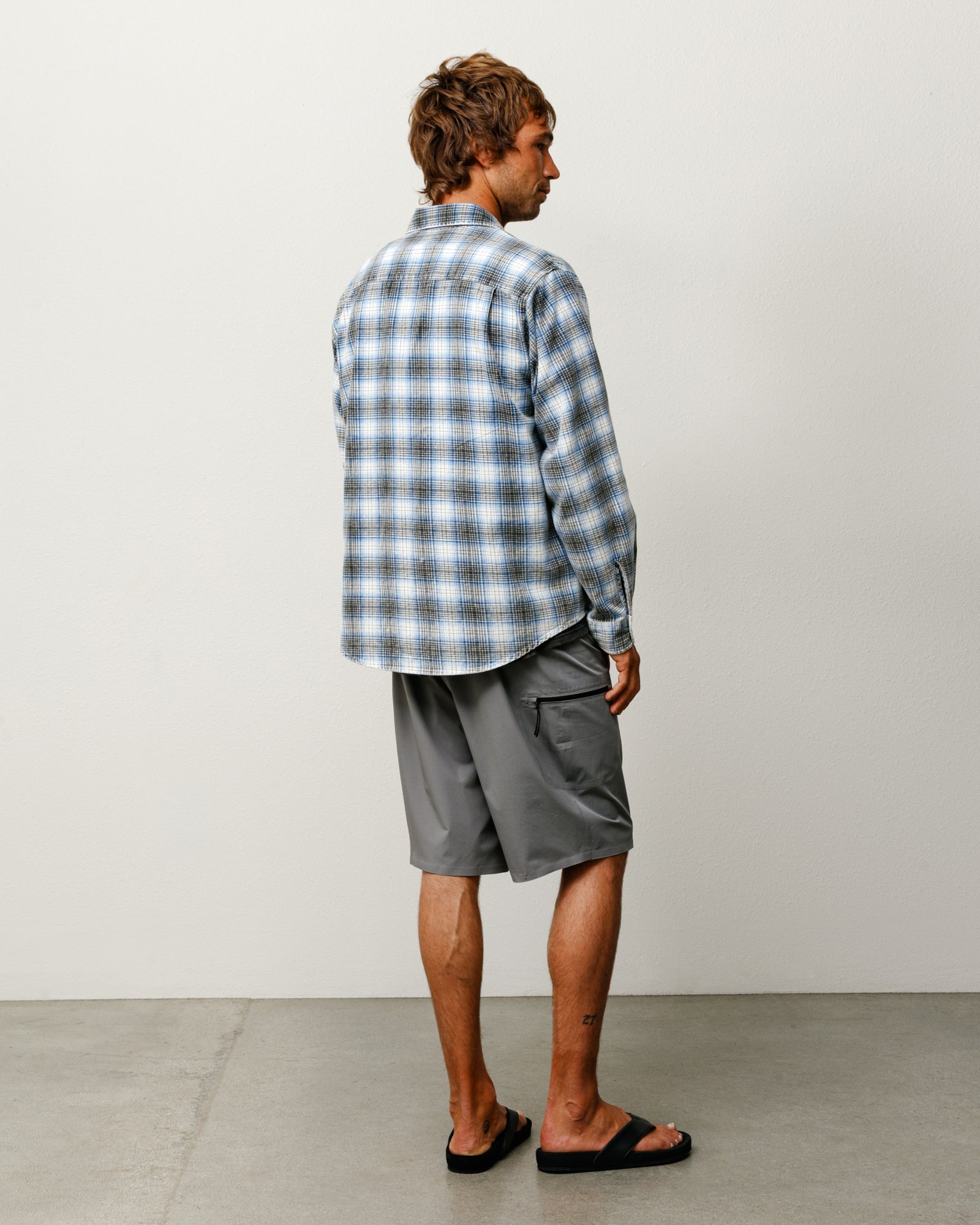 Peak Board Short Unisex In Grey