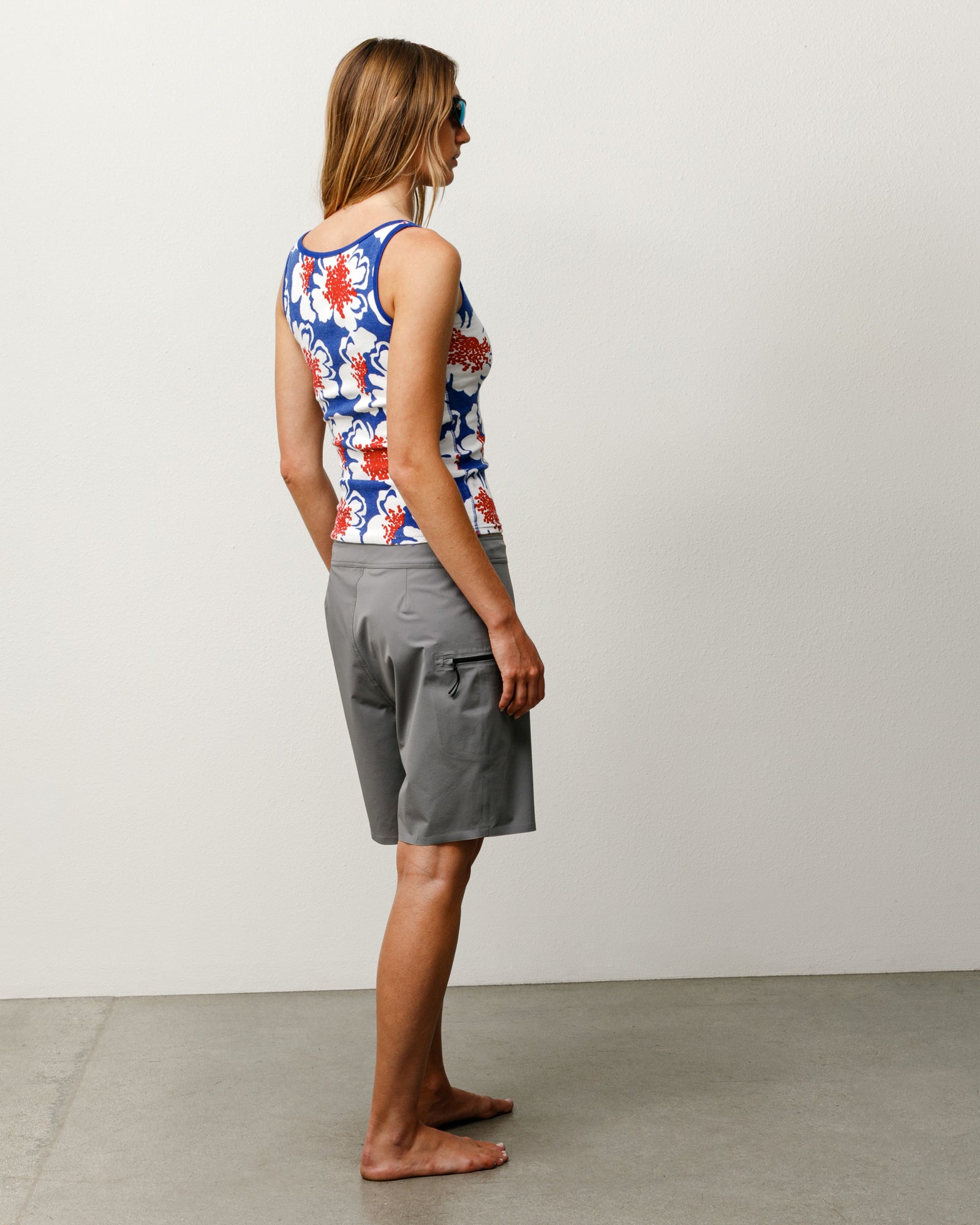 Peak Board Short Unisex In Grey