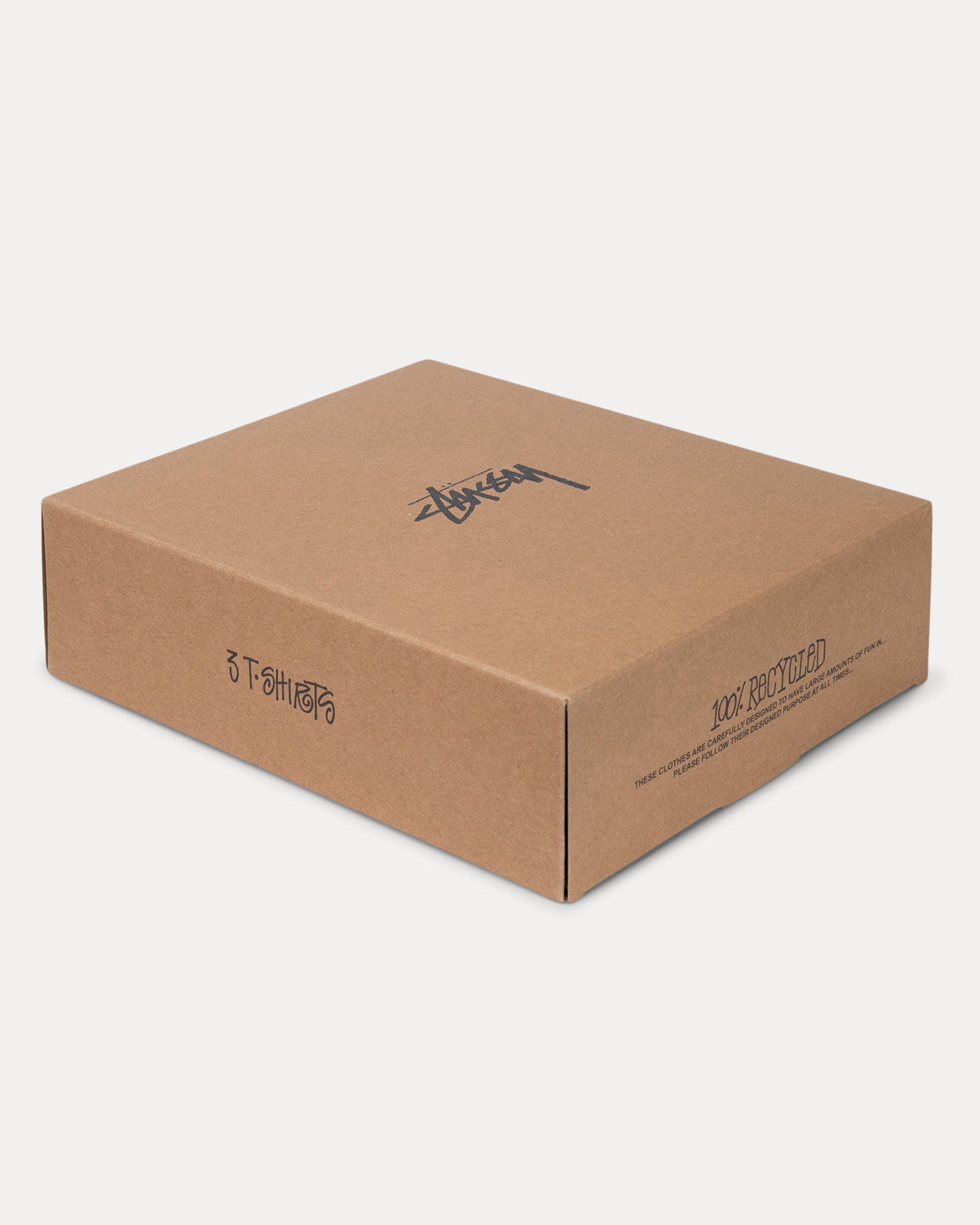 Stussy Undershirt- 3 Pack Accessories Short Sleeve In Black