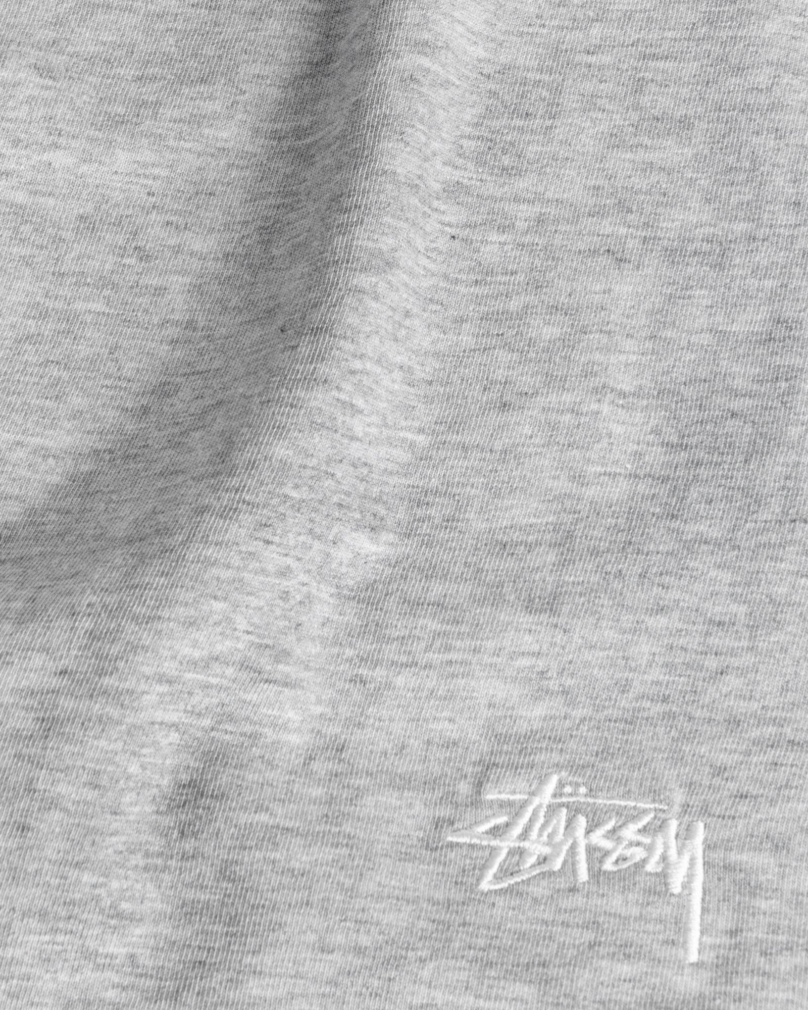 Stussy Undershirt- 3 Pack Accessories Short Sleeve In Grey Heather