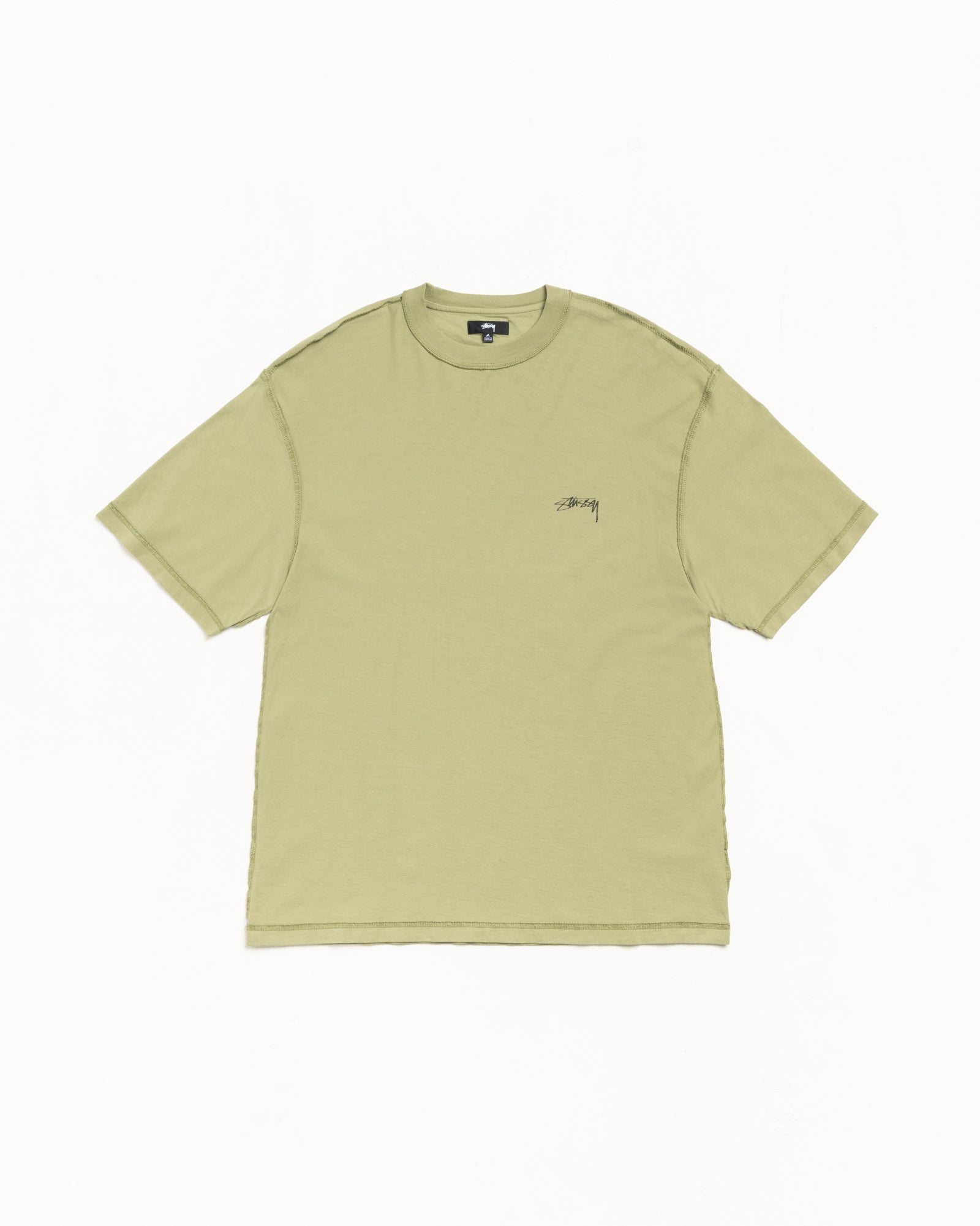 Lazy Ss Tee Mens Short Sleeve In Light Olive