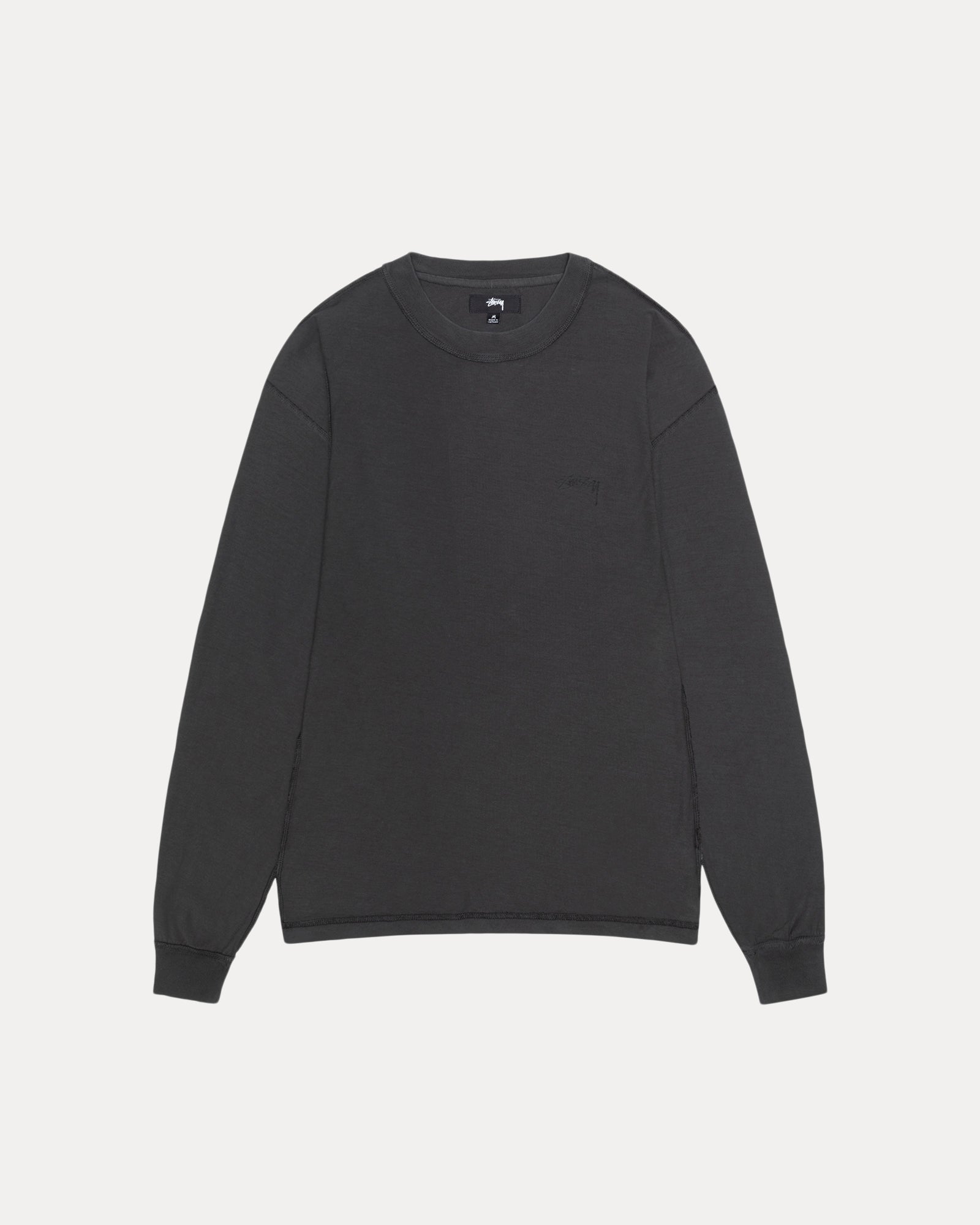 Lazy Ls Tee Mens Long Sleeve In Vintage Black