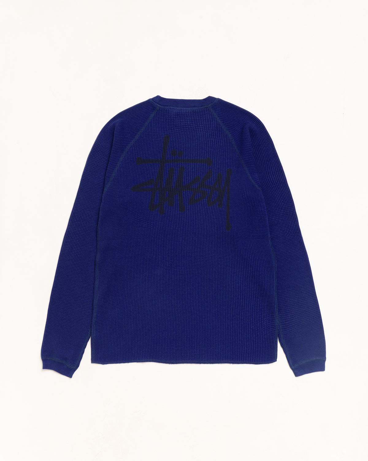Raglan Thermal Basic Stock Unisex Long Sleeve In Ink