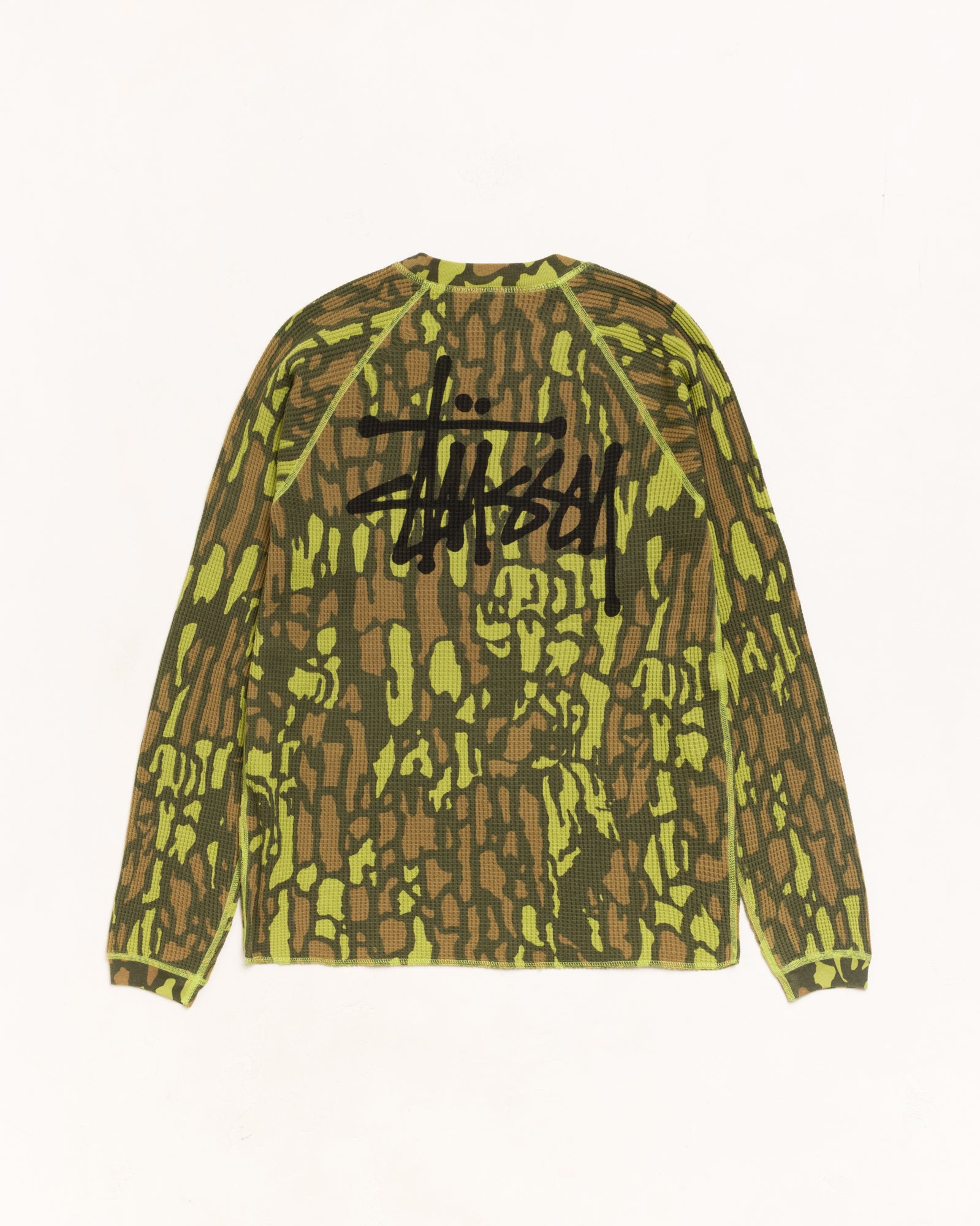 Basic Stüssy Thermal - Tree Bark Camo | Tops & Knits | Stüssy Canada