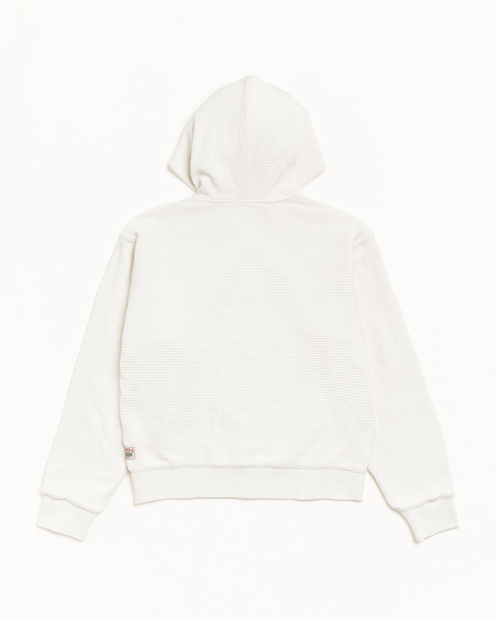 Double Layer Waffle Zip Hoodie – Off White | Tops | Stüssy Canada