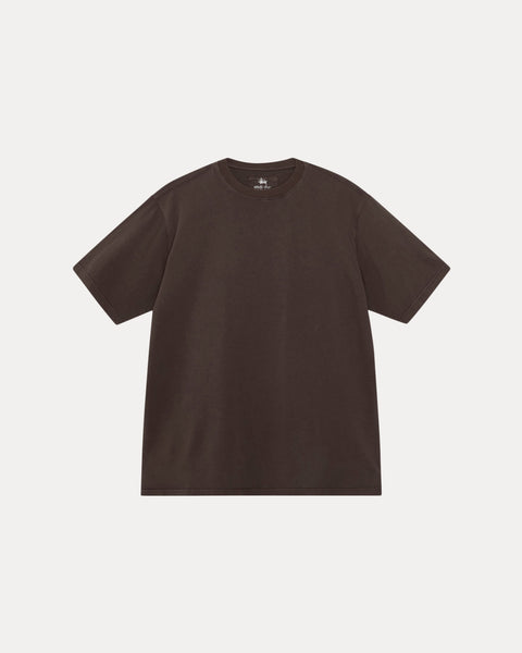 Dyed Ss Tee Mens Short Sleeve In Brown
